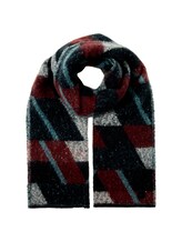 Geselecteerd, Jacquardsjaal door Tom Tailor, blauw