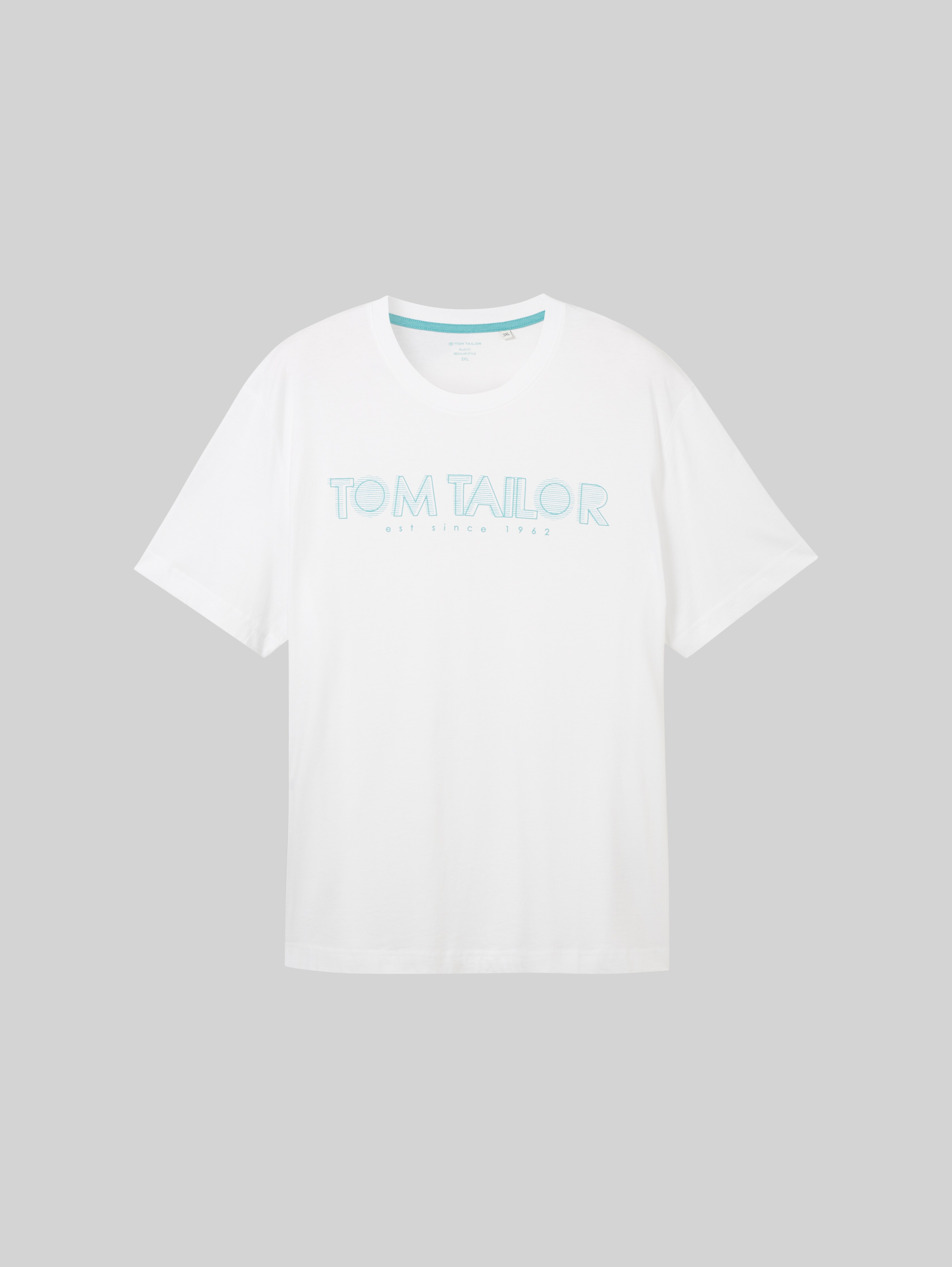 Tom Tailor Basic T-Shirt Für Herren In Plussize – Lässig, Mit Print, Perfekt Für Größere Männer