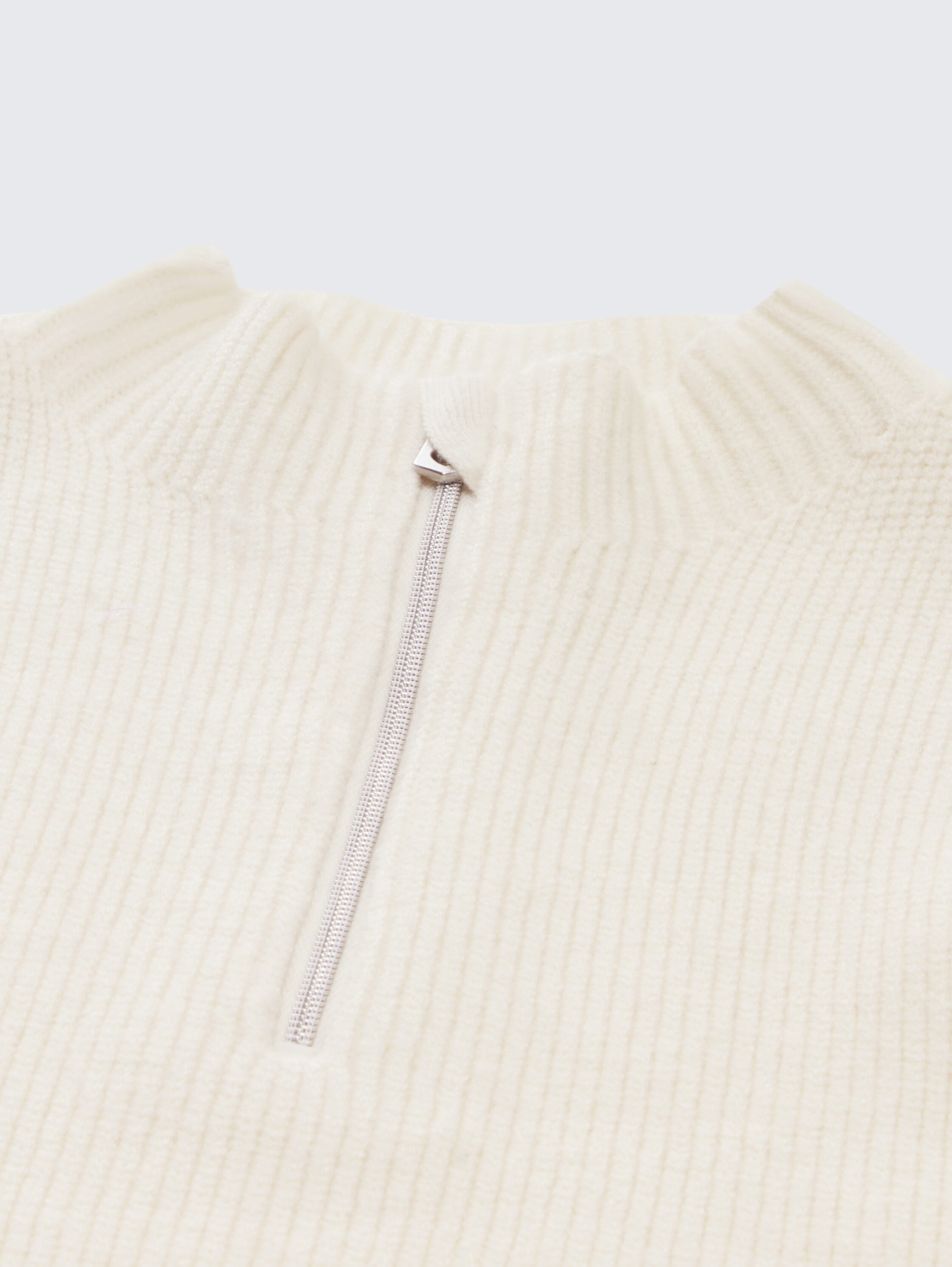 Troyer mouwloze trui met ritssluiting - vintage_beige - 