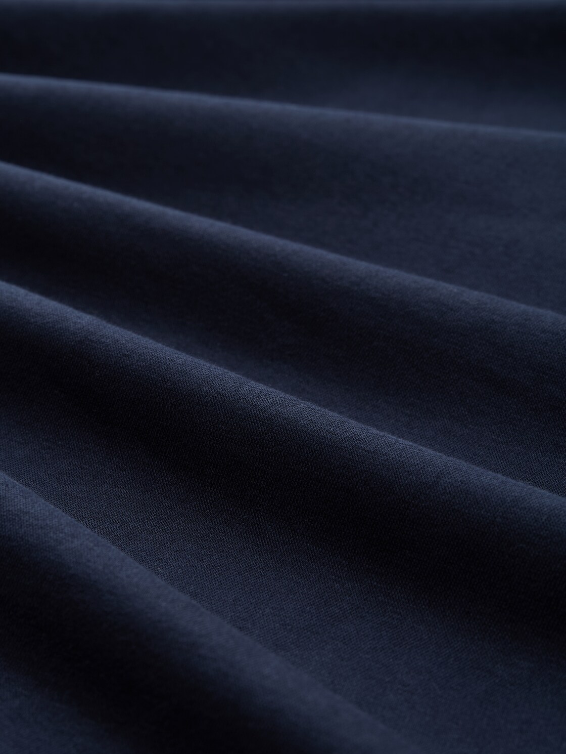 Basic Hoodie Sweatjacke - sky captain blue - Material-Ansicht