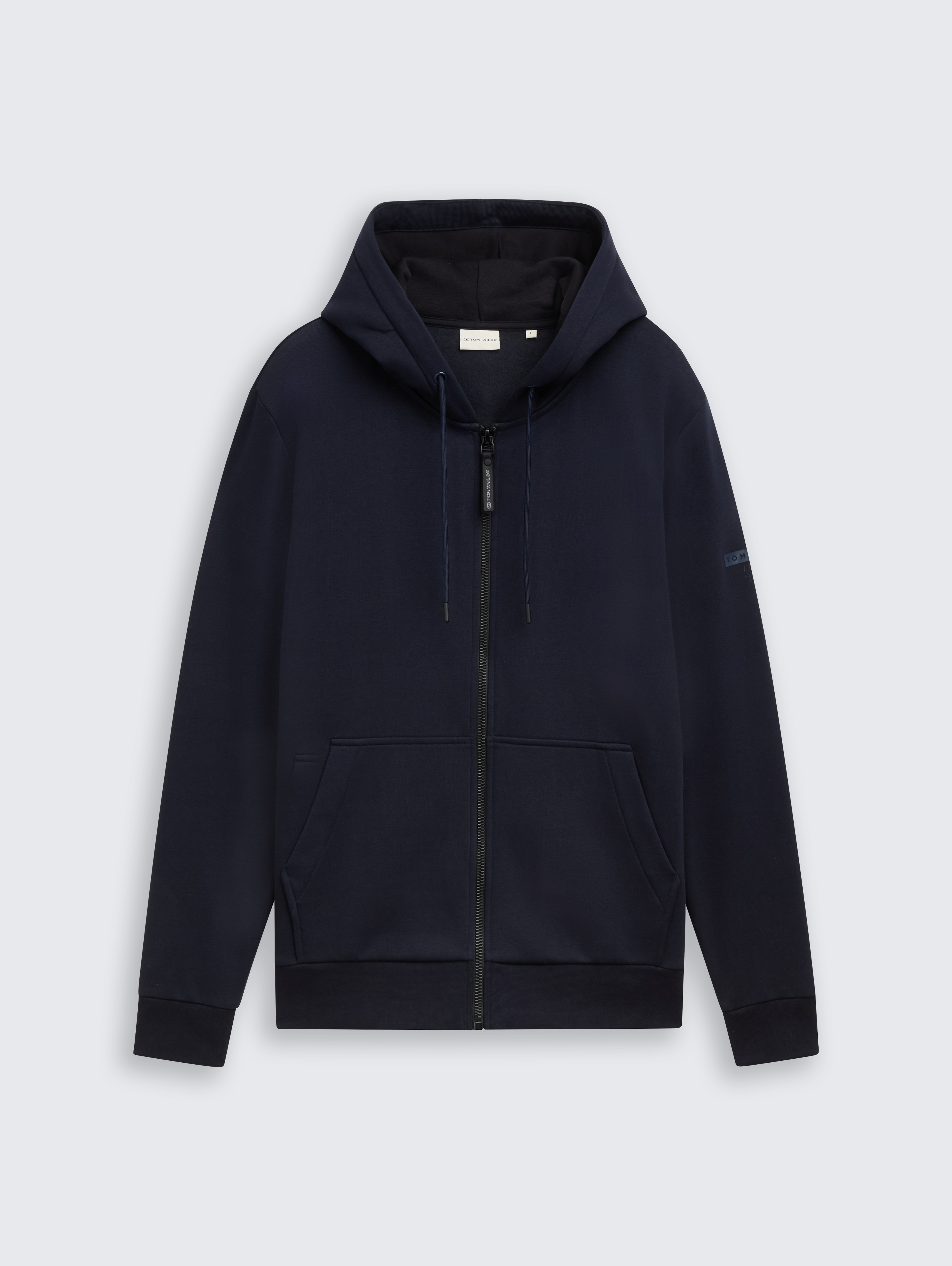 Basic Hoodie Sweatjacke von Men, sky captain blue