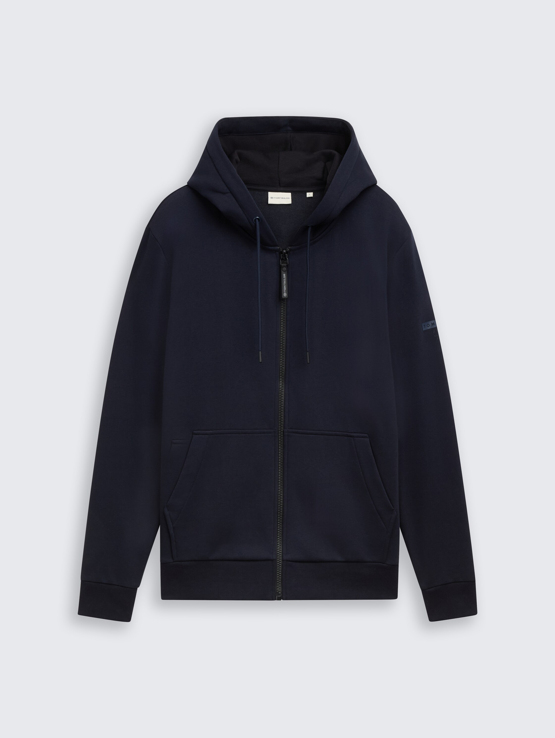 Basic hoodie sweatshirt jacket - sky_captain_blue_1 - 