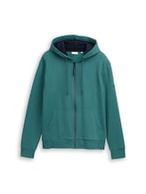 Nicht ausgewählt, Basic Hoodie Sweatjacke von , grün