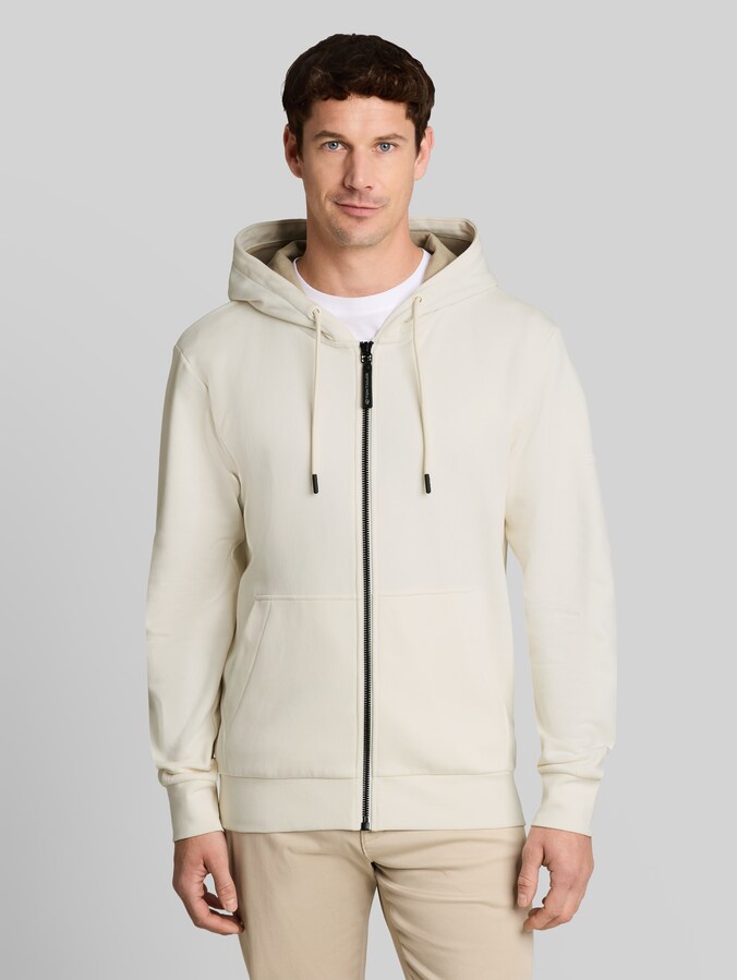 Basic hoodie-sweatjack door Men, cloud off white