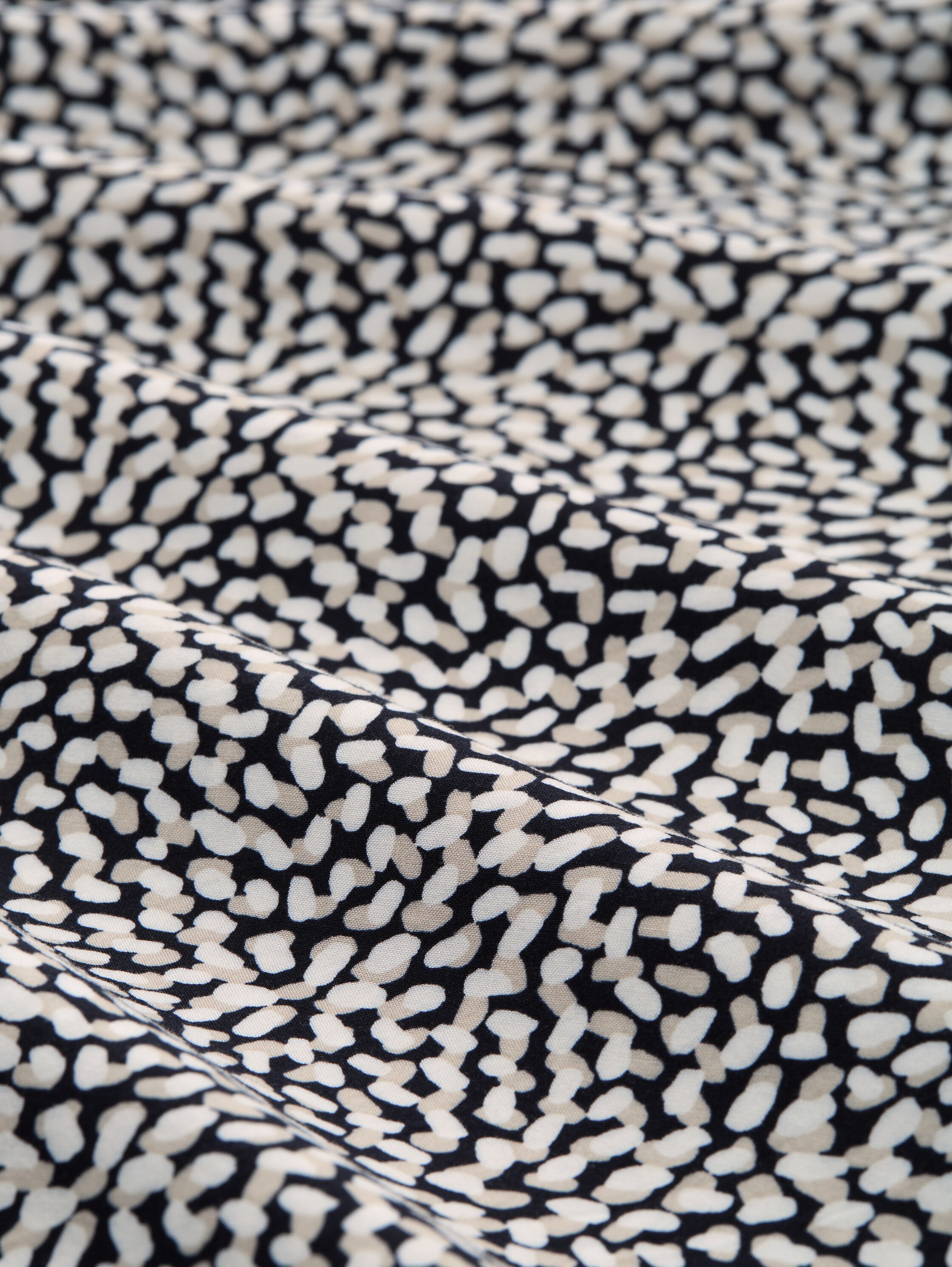 Plus - Jurk met livaeco™ BY BIRLA CELLULOSE - organic_navy_dot_design - 
