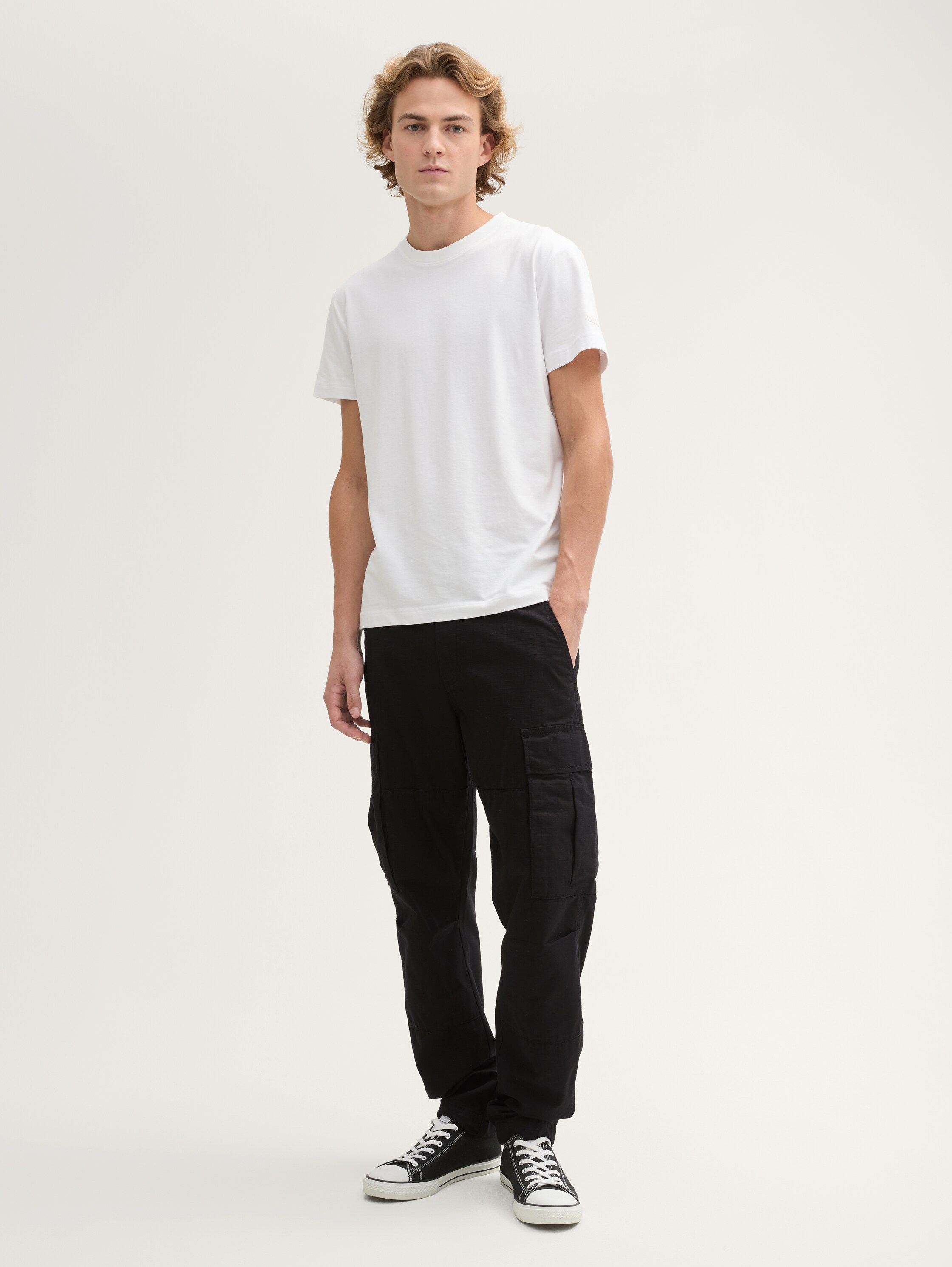 Loose Tapered Cargohose - 1