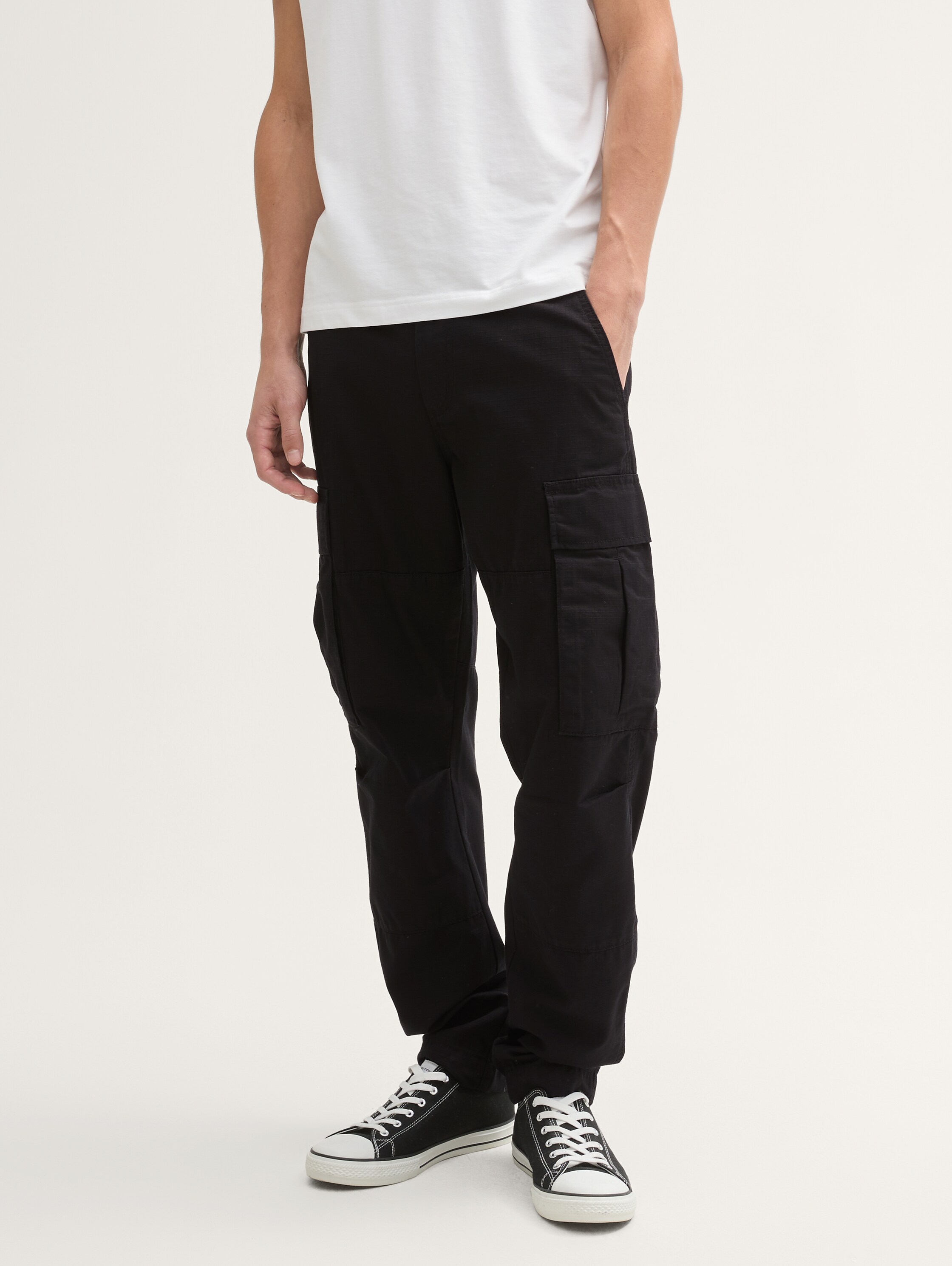 Loose Tapered Cargohose - 5