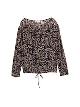 Selected, Patterned chiffon blouse by Tom Tailor, brown