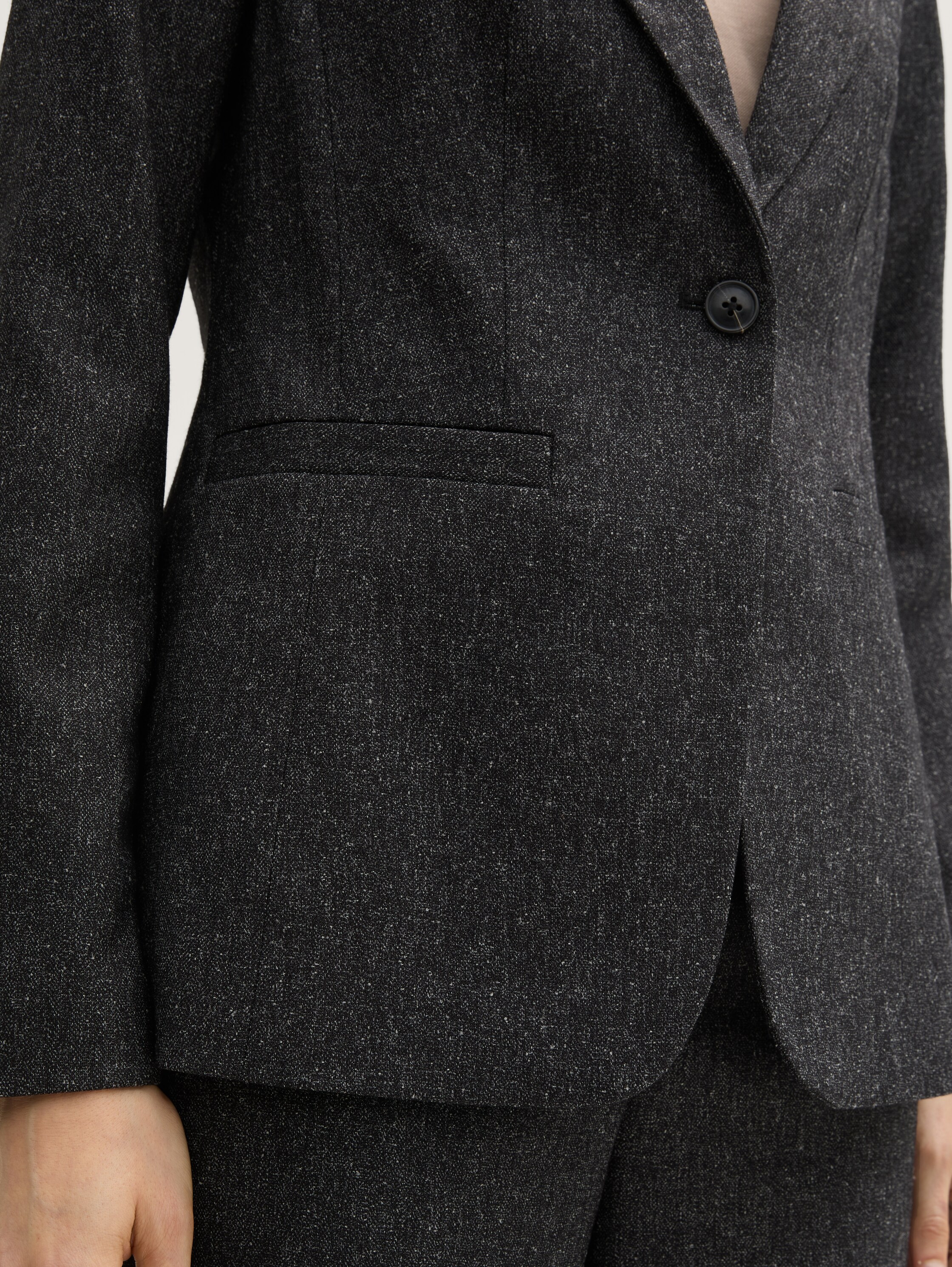 Blazer in Melange-Optik - 5