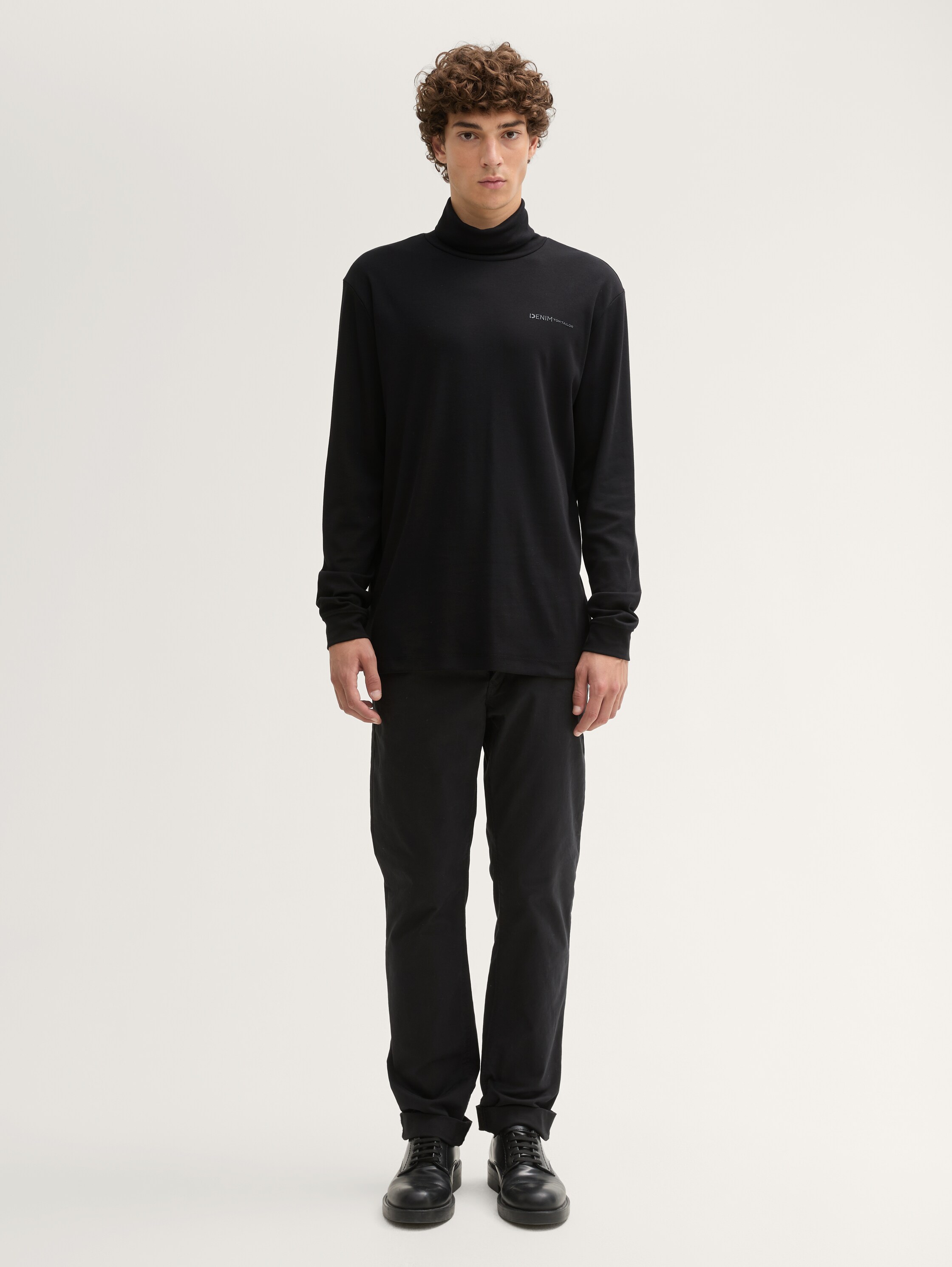 Langarmshirt mit Rollkragen - 1