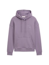 Nicht ausgewählt, Relaxed Hoodie Sweatshirt mit Logo-Stickerei von , lila