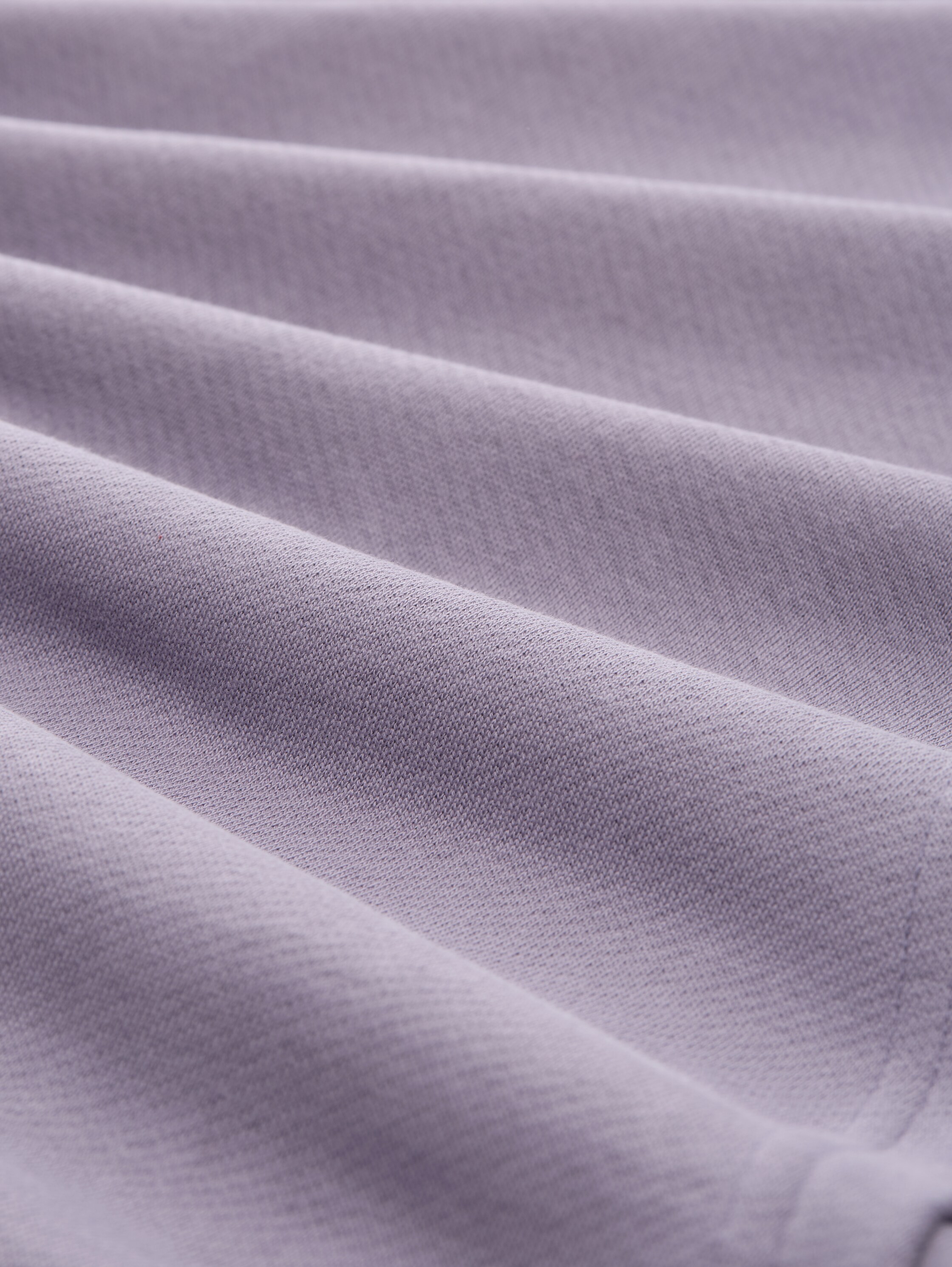 Relaxed Hoodie Sweatshirt mit Logo-Stickerei - foggy_purple - 