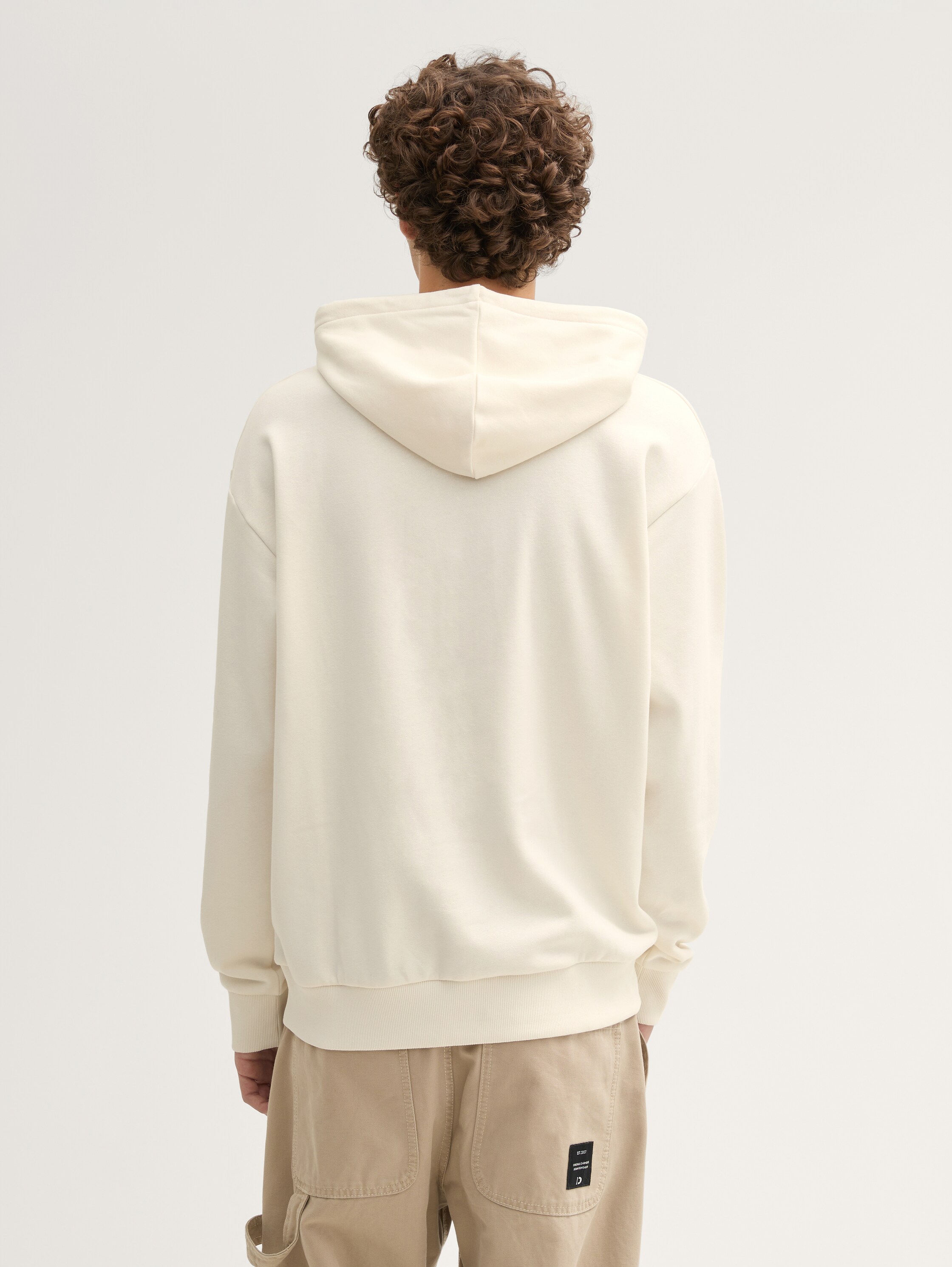 Hoodie Sweatshirt mit Fotoprint - wool_white - 