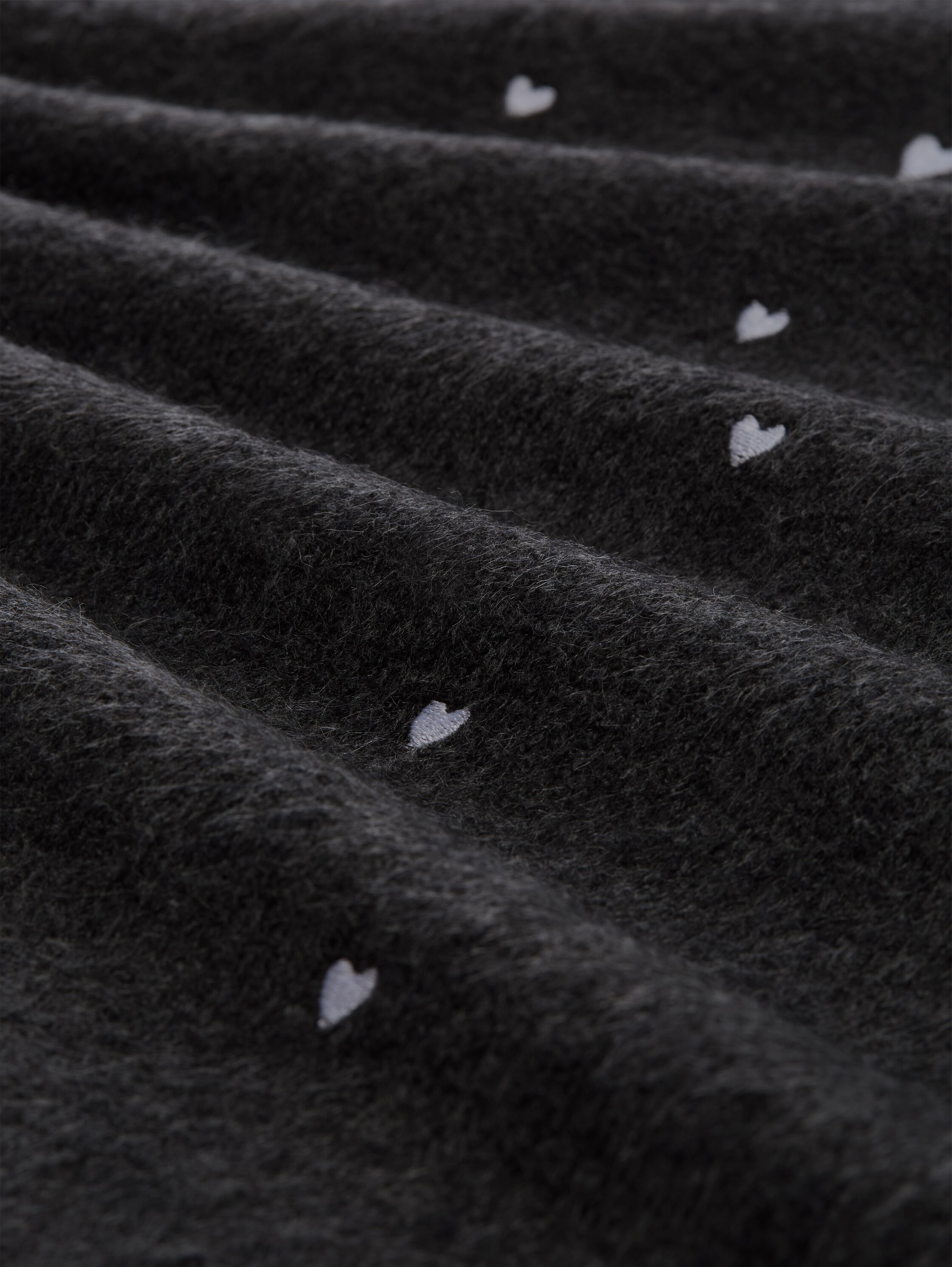 Strickkleid mit Herz-Stickerei - 6