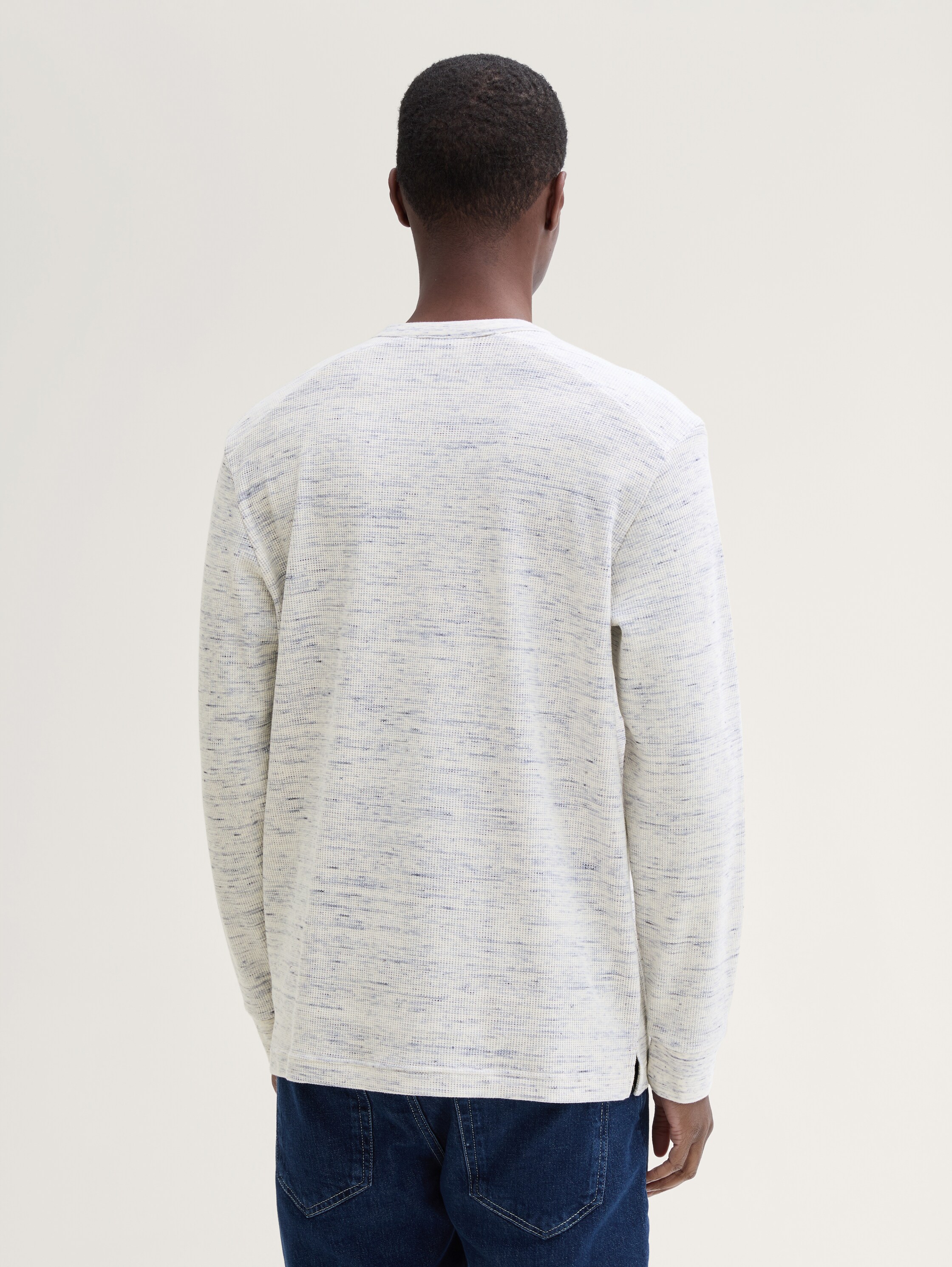 Henley-Shirt mit Waffelstruktur - 3