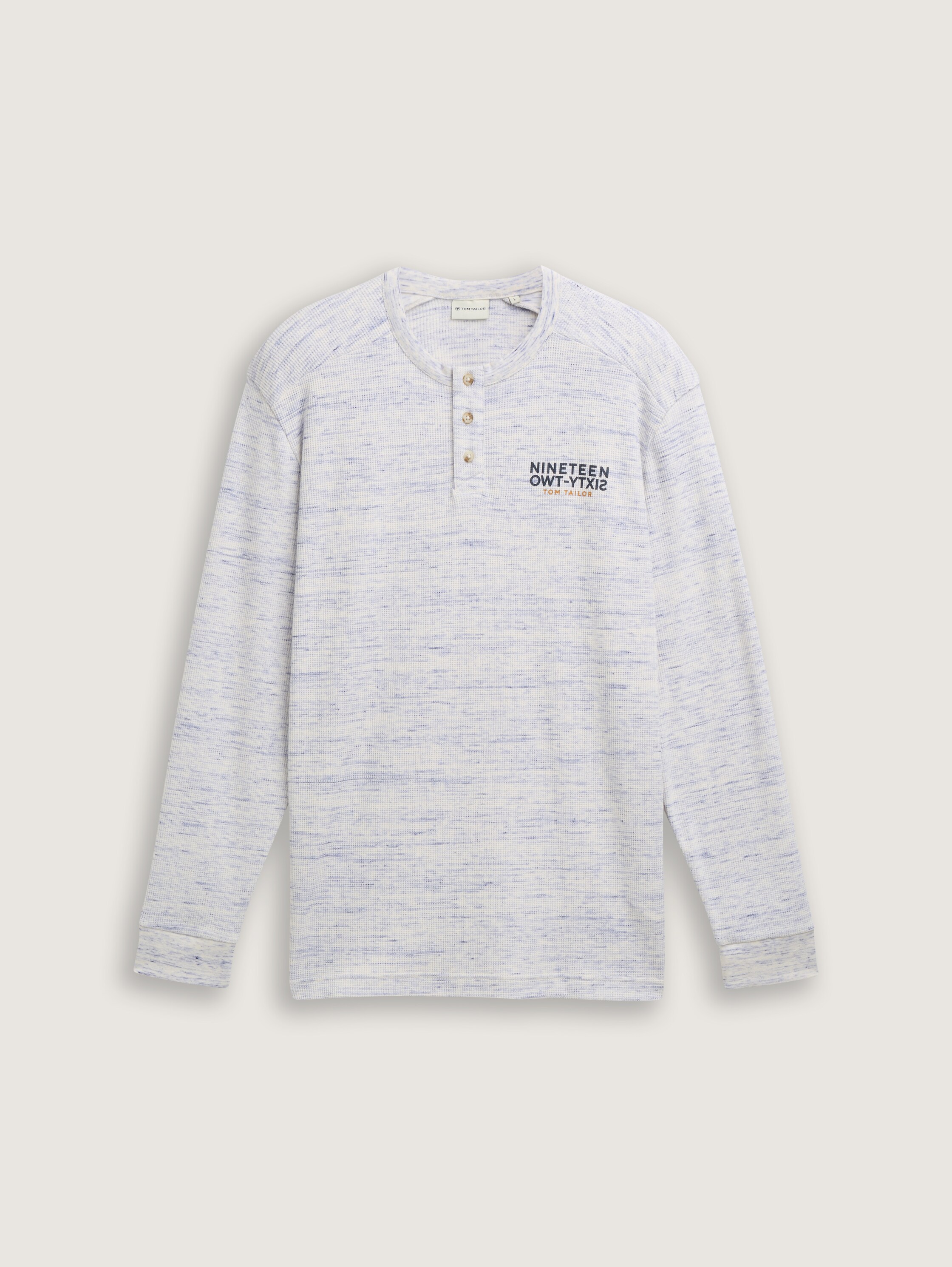 Henley-Shirt mit Waffelstruktur - 4