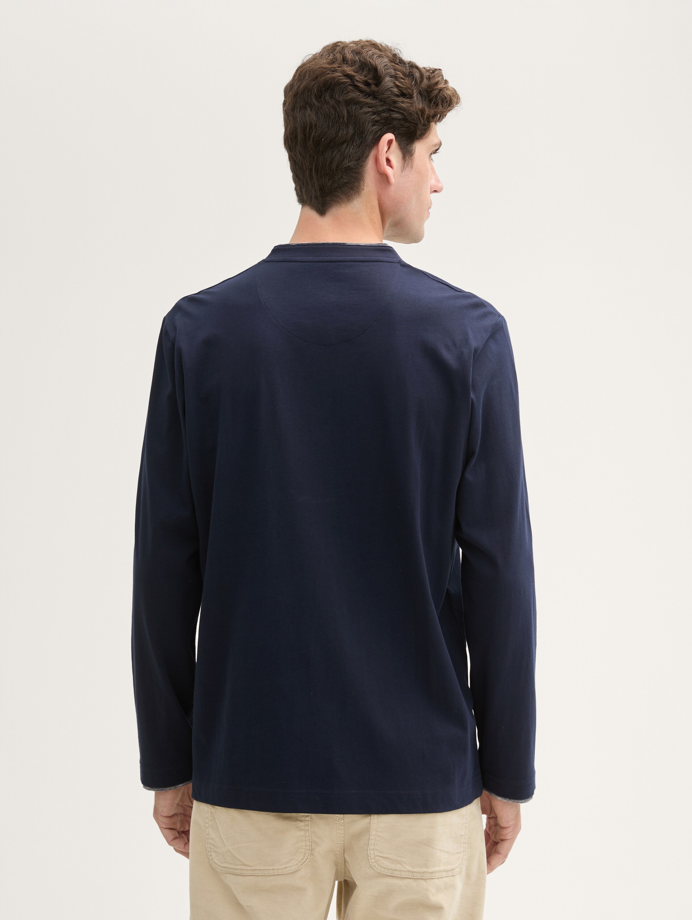 Langarmshirt mit Brusttasche - 3