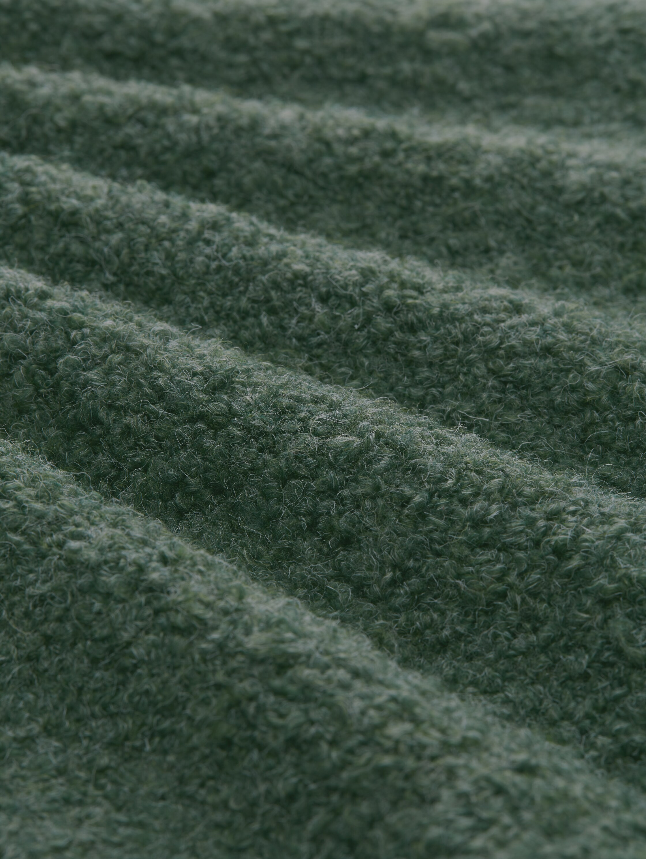 Lockerer Bouclé Pullover - 6