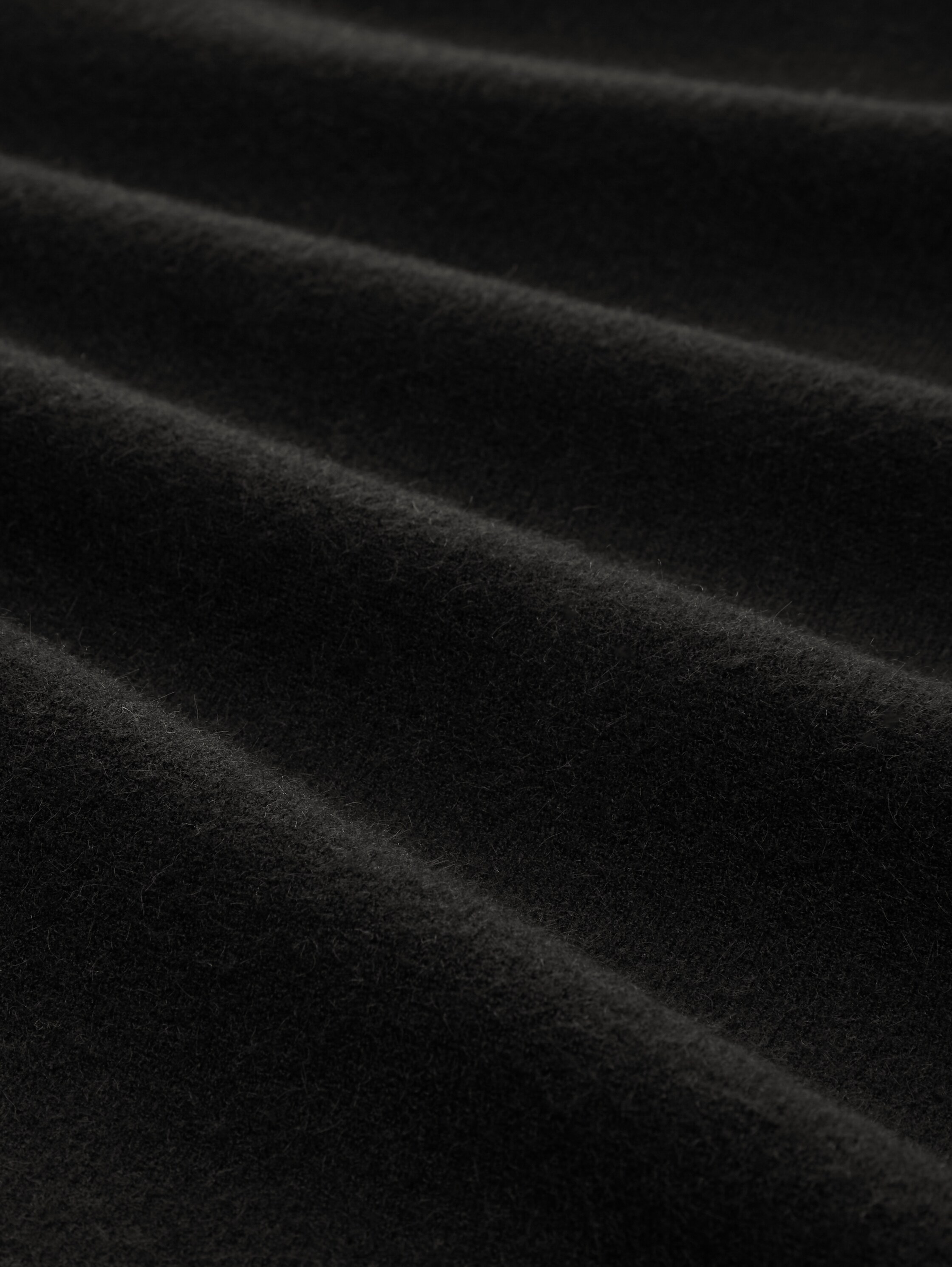 Strickjacke mit Reißverschluss - deep_black_1 - 