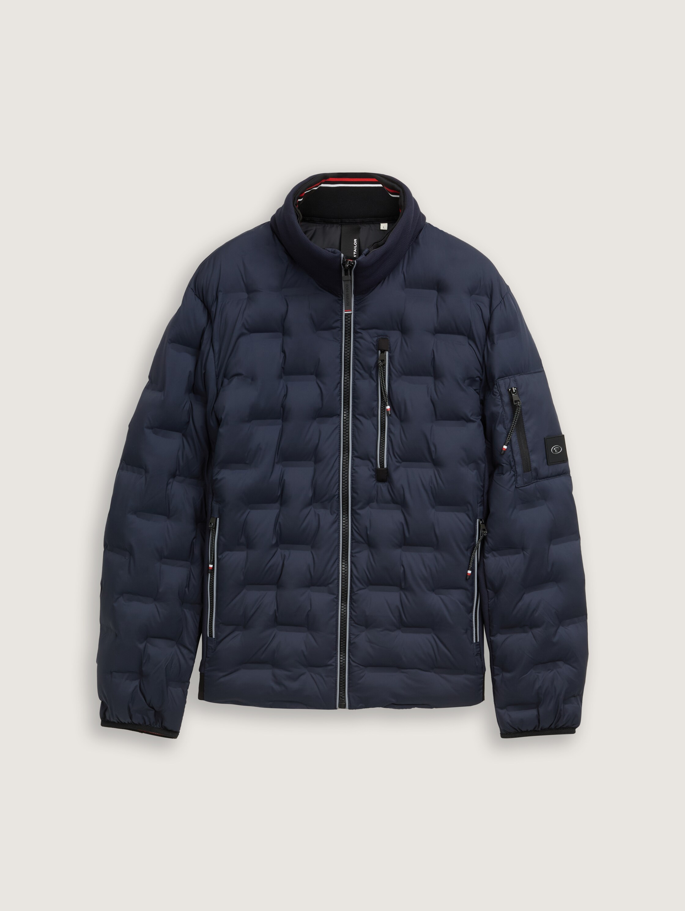 Hybrid Lightweight Steppjacke mit Kapuze im Stehkragen - 3