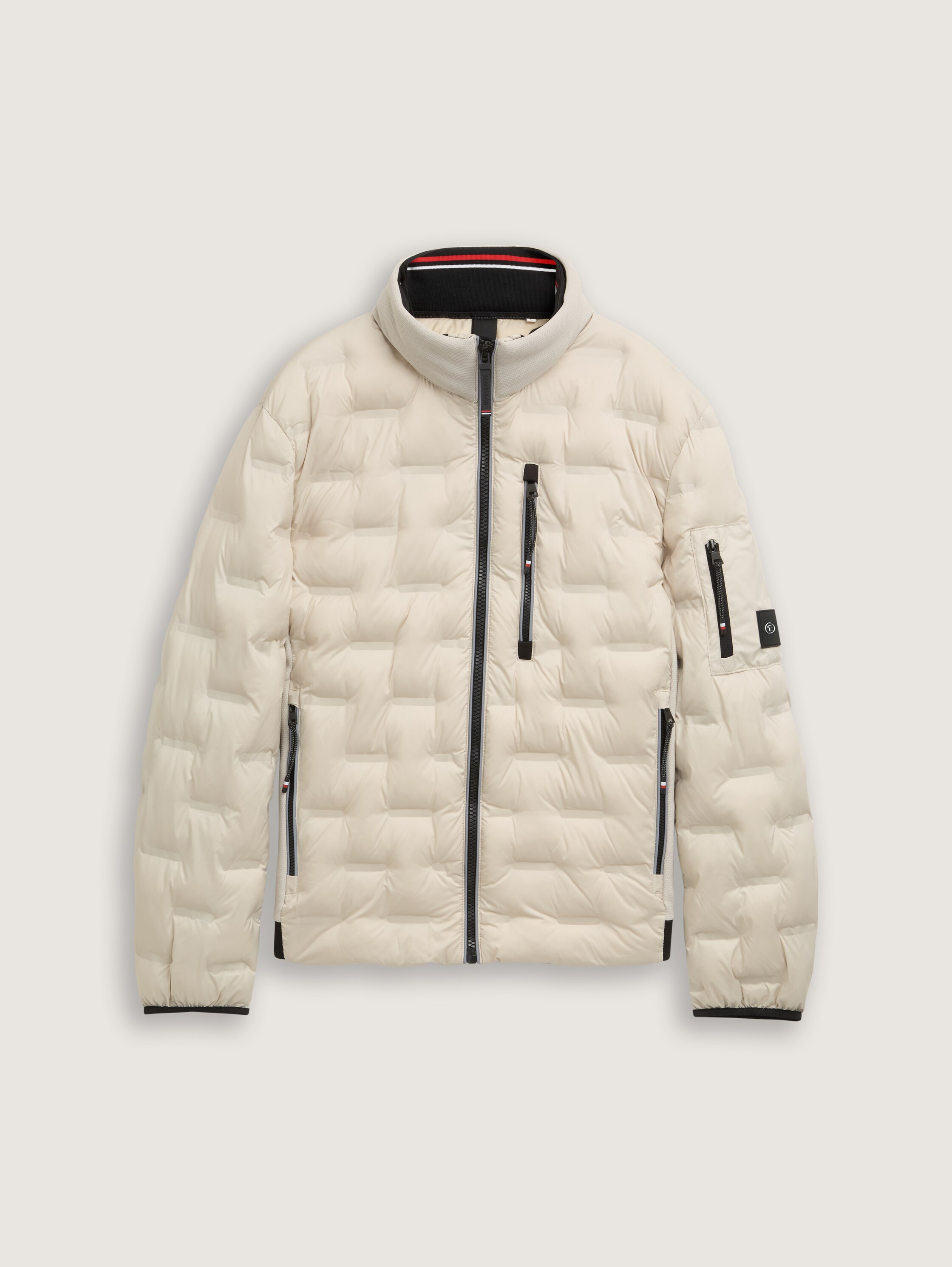 Hybrid Lightweight Steppjacke mit Kapuze im Stehkragen - 3
