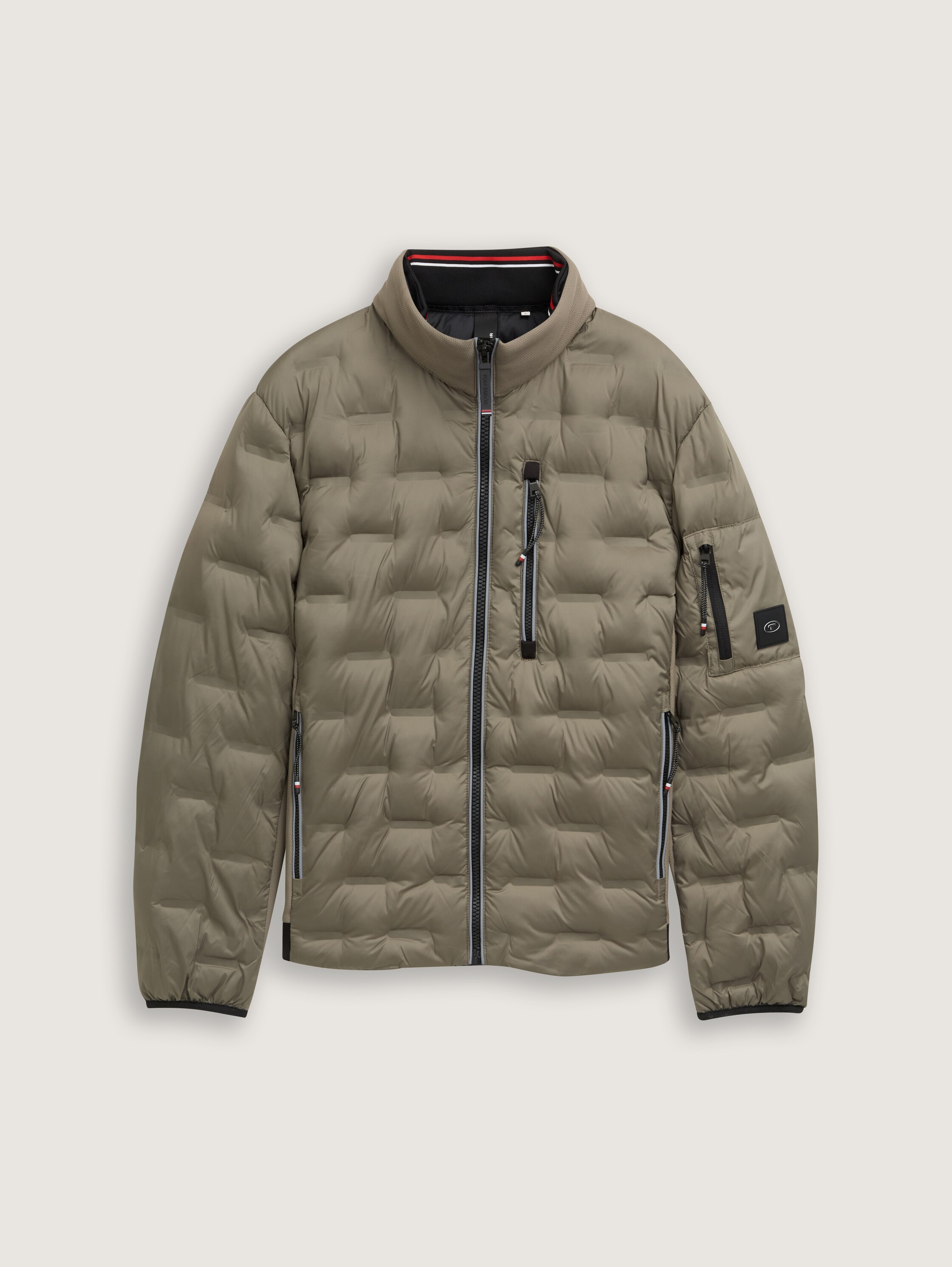 Hybrid Lightweight Steppjacke mit Kapuze im Stehkragen - 3