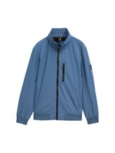 Ausgewählt, Blouson Jacke mit Kapuze im Stehkragen von Tom Tailor, blau
