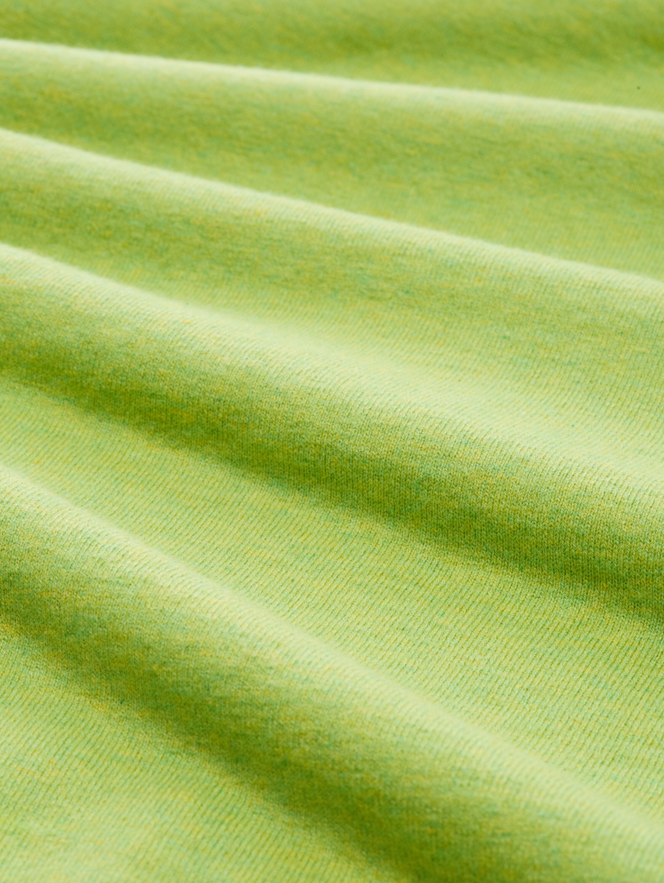 Strickpullover mit Rollkragen - pea_green_melange - 