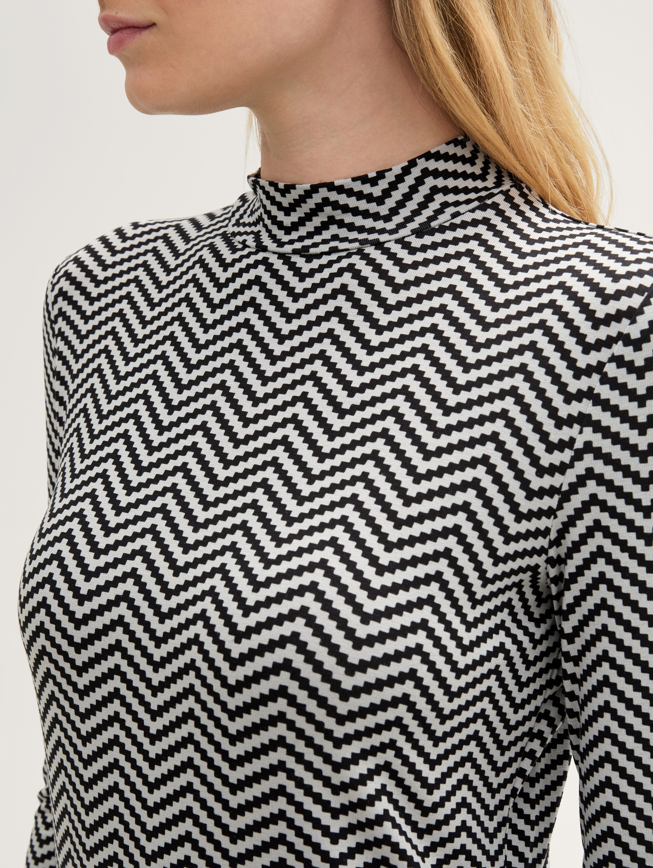 Langarmshirt mit LENZING™ ECOVERO™ - 5