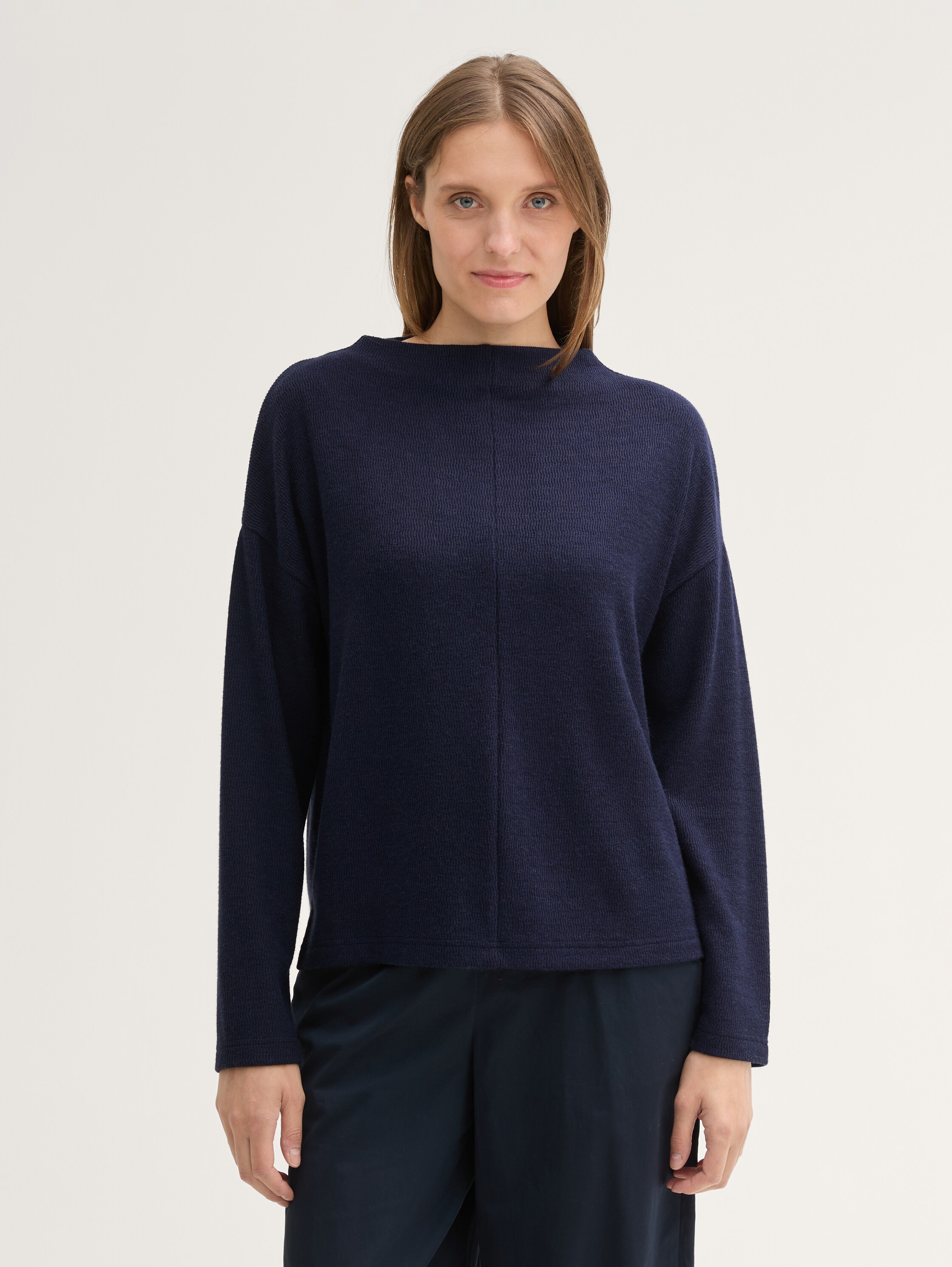 Sweatshirt mit Struktur - 2