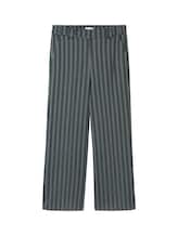 Ausgewählt, Cropped Hose mit geradem Bein von Tom Tailor, blau