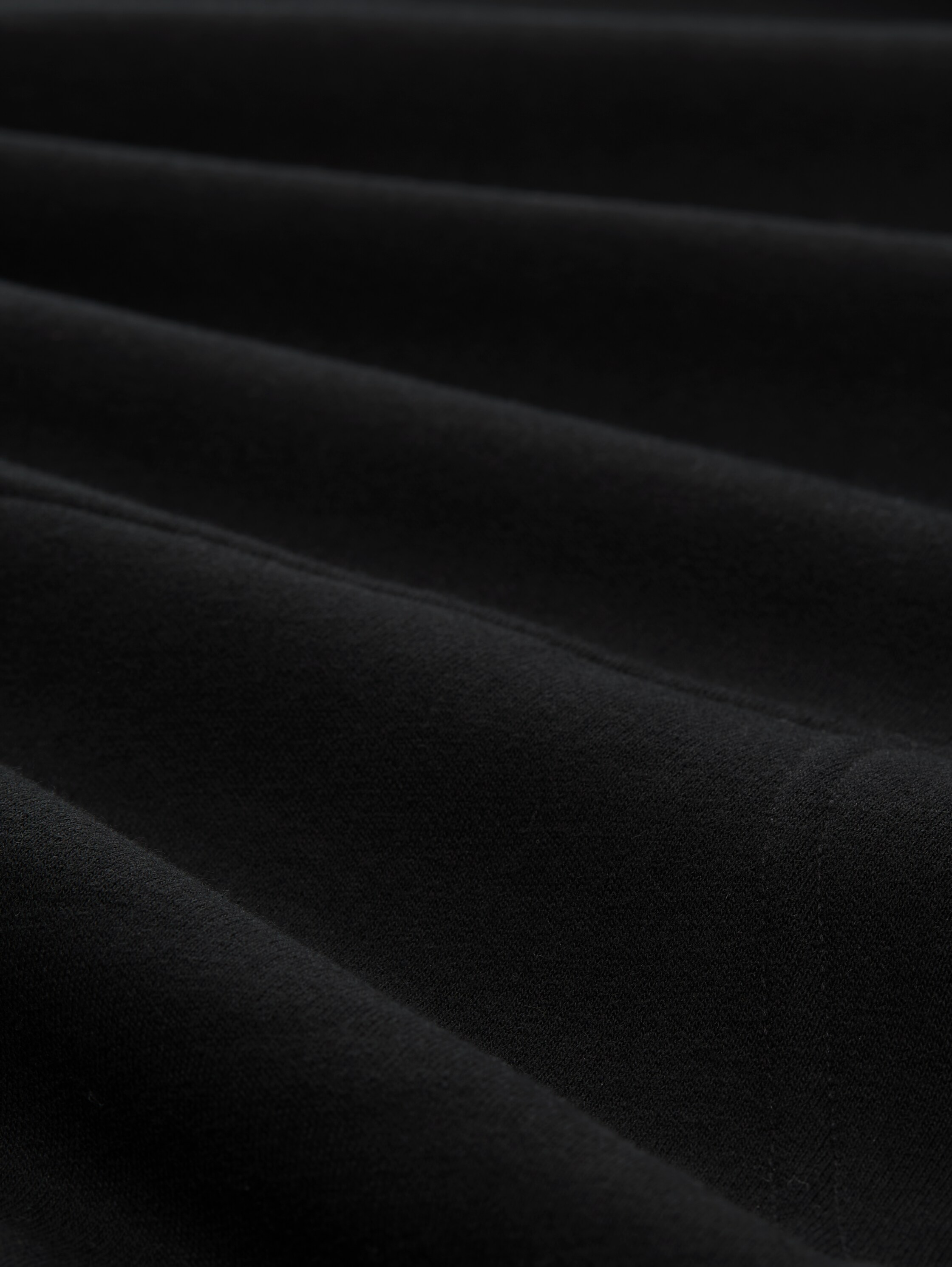 Relaxed Hoodie Sweatshirt mit Rückenprint - black - 