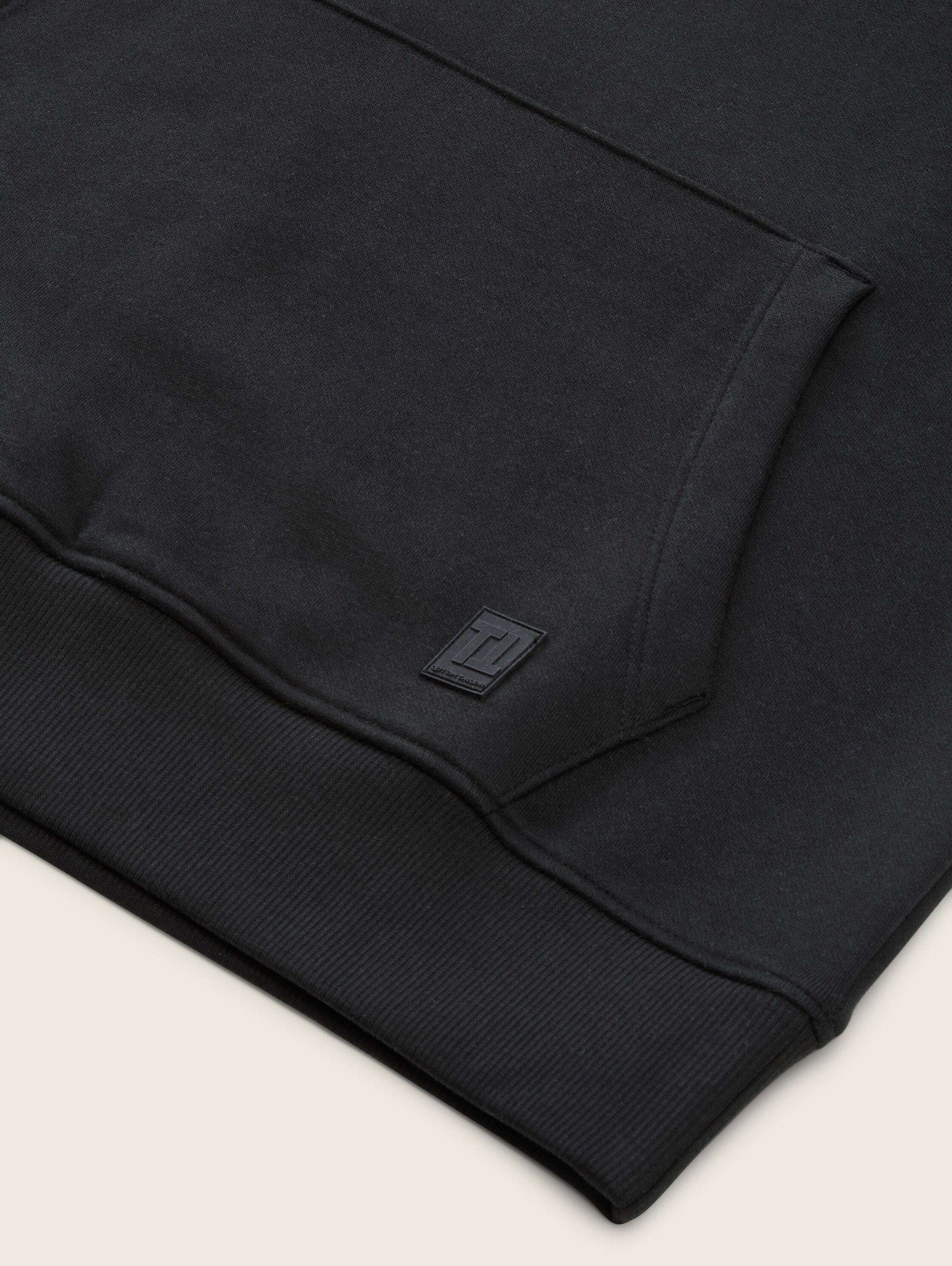 Hoodie Sweatshirt mit Bio-Baumwolle - heavy_black - 