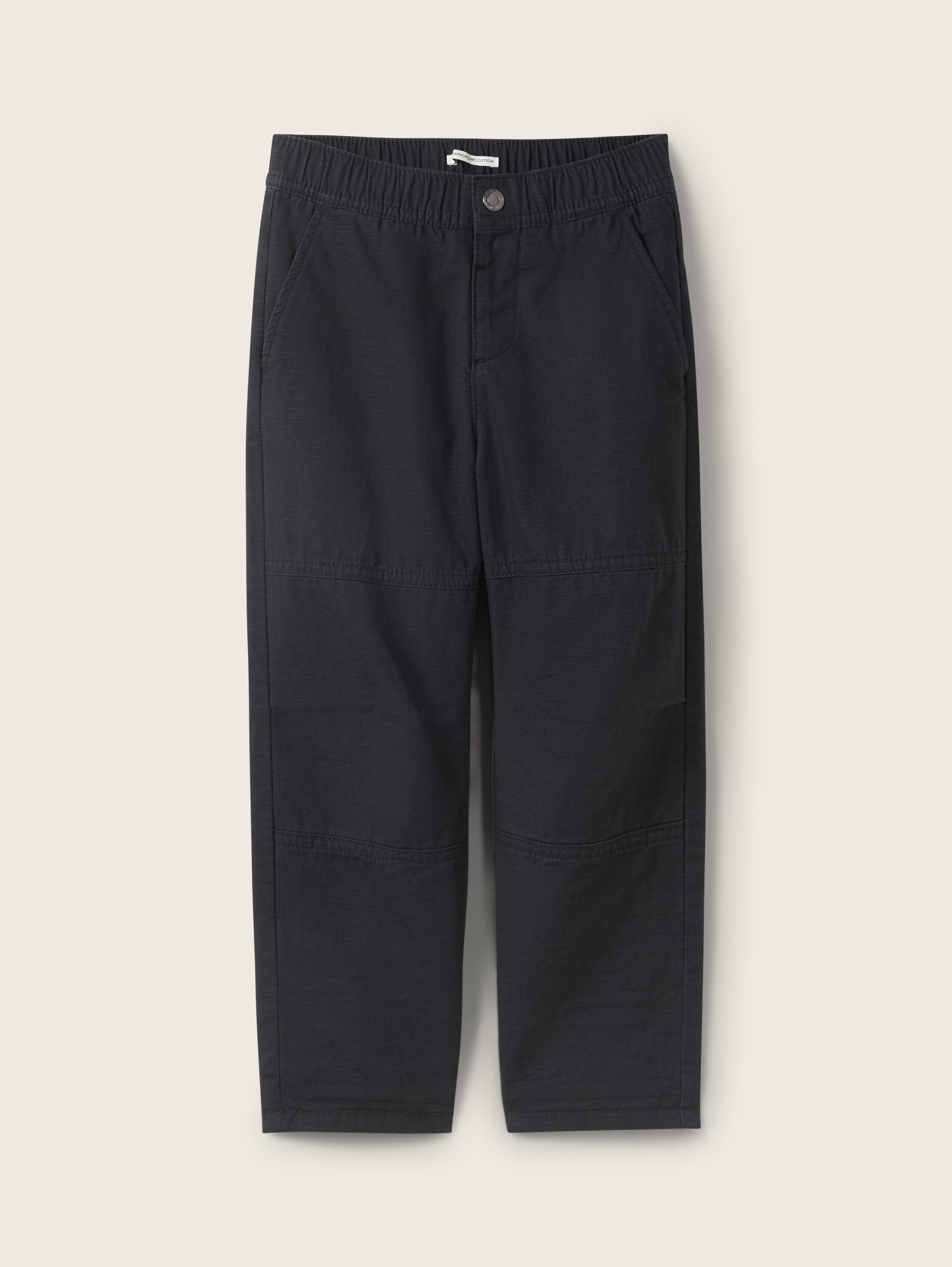 Loose Fit Hose mit Bio-Baumwolle - heavy_black - 