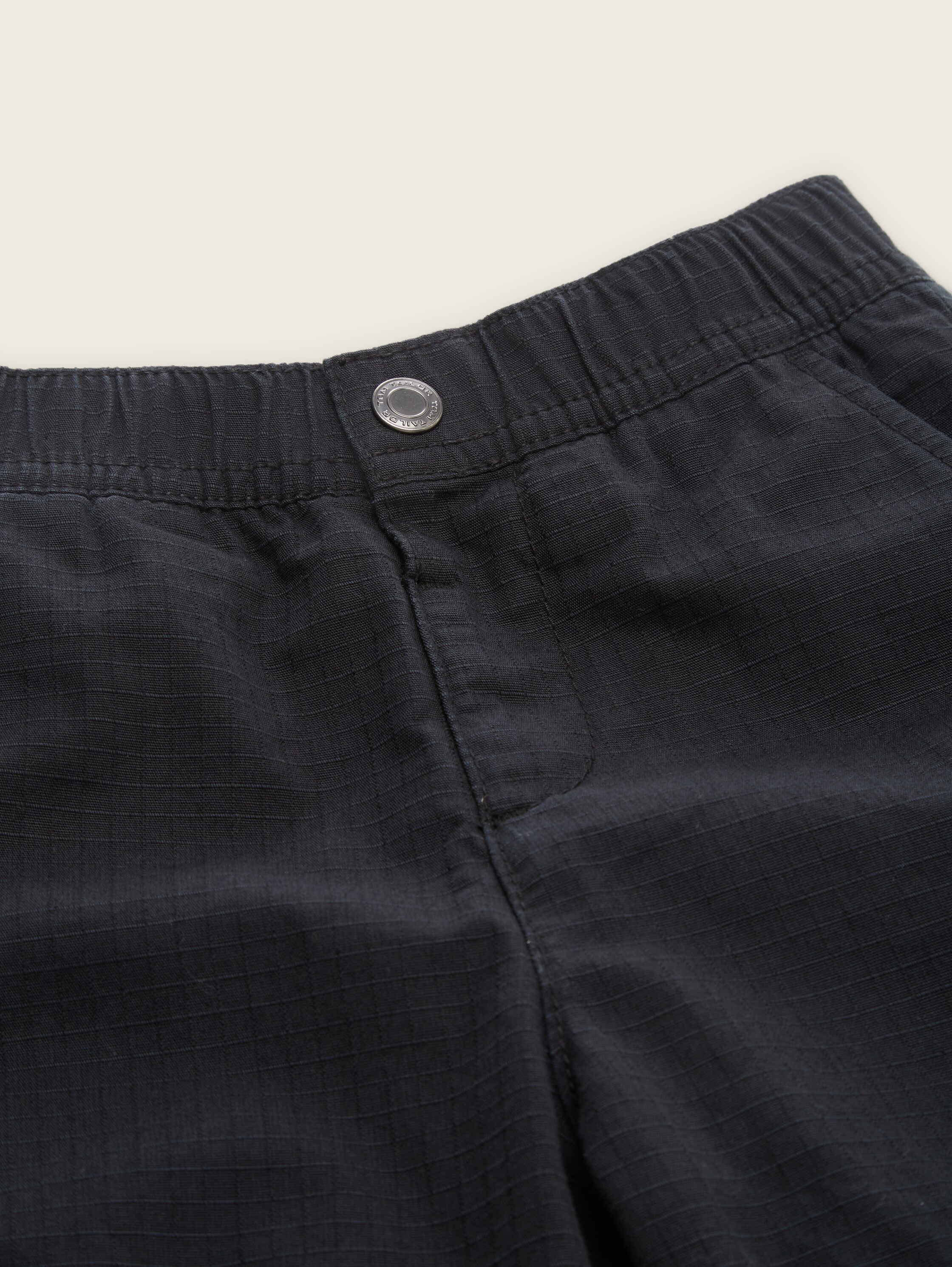 Loose Fit Hose mit Bio-Baumwolle - heavy_black - 