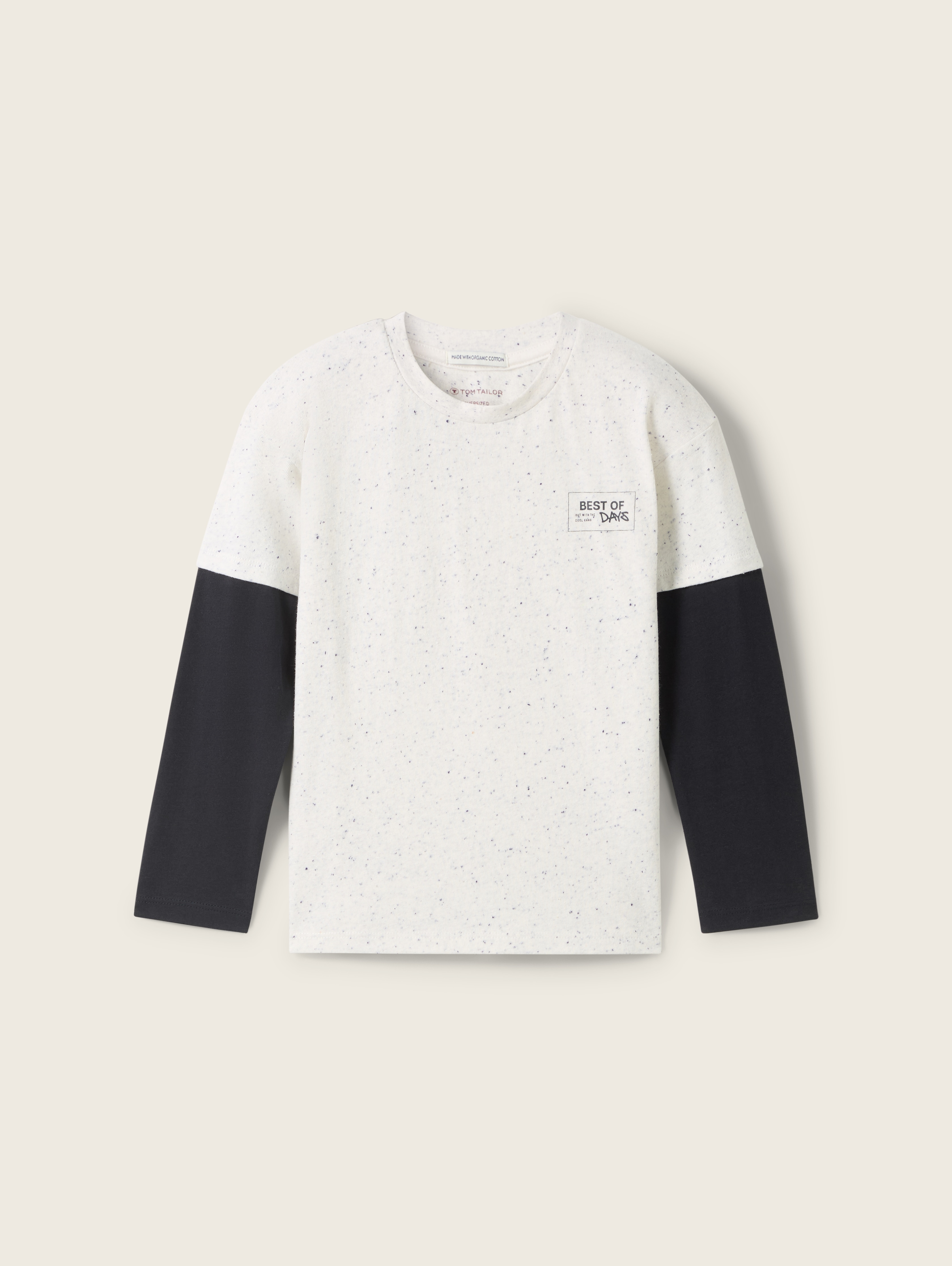 【U LAN】[U-BASIC] Bertie coloring basic long sleeved shirt Rick Owens Basic Long Sleeve T-Shirt in White | SVD