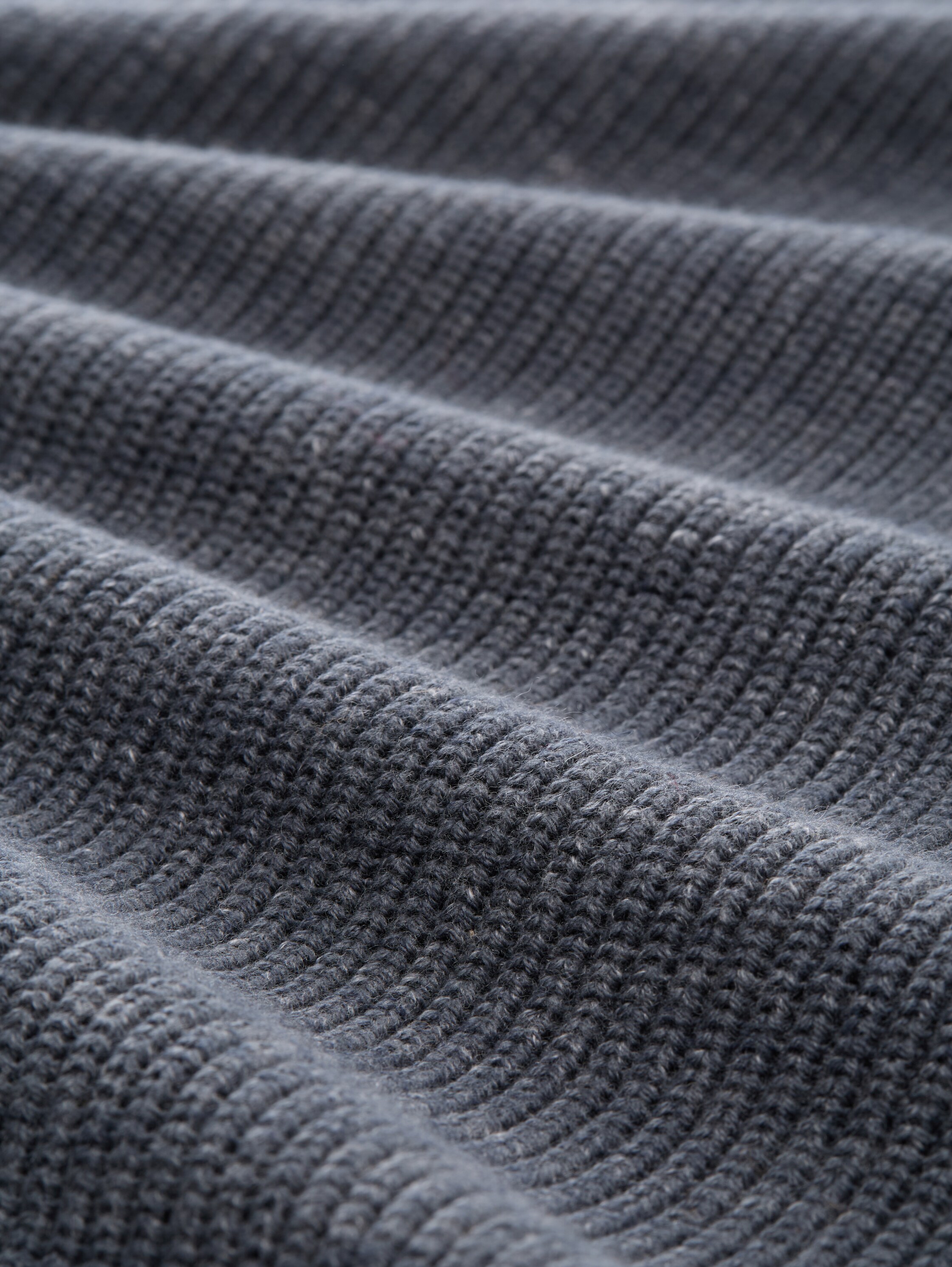 Strickpullover mit Wollanteil - stormy_blue_spacedye - 