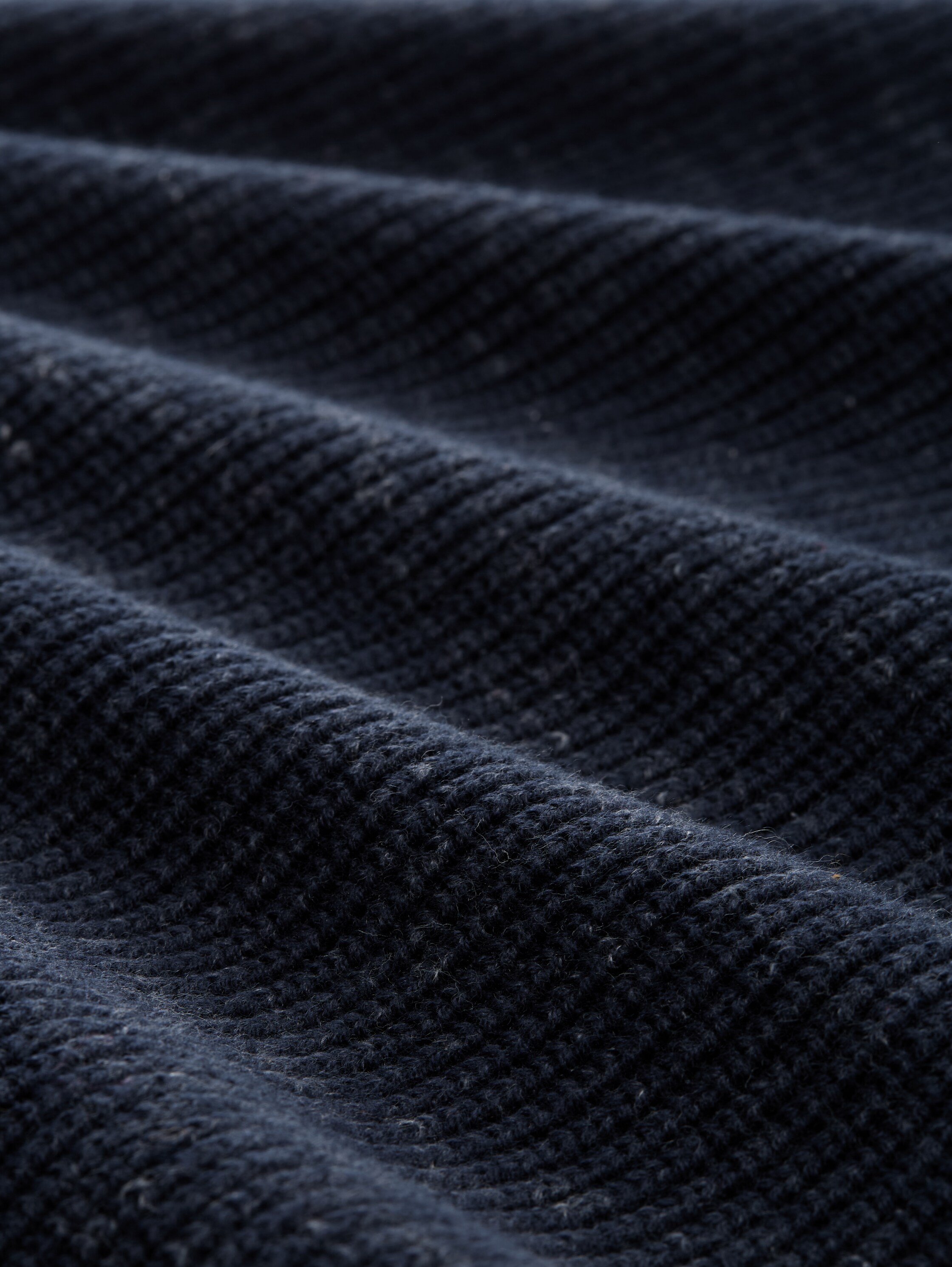 Troyer Pullover mit Wollanteil - sky_captain_blue_spacedye - 