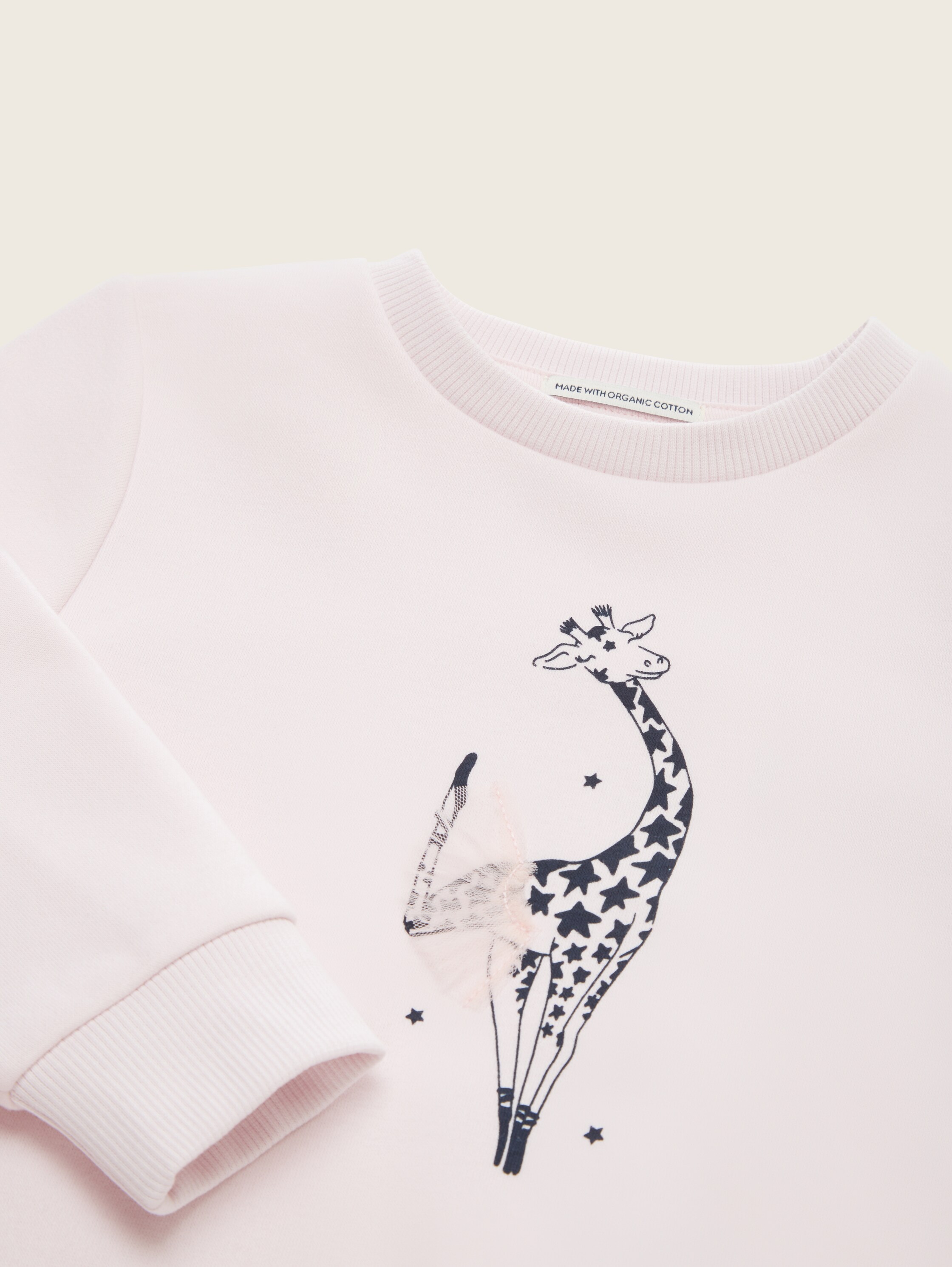 Sweatshirt mit Print - faded_primrose - 