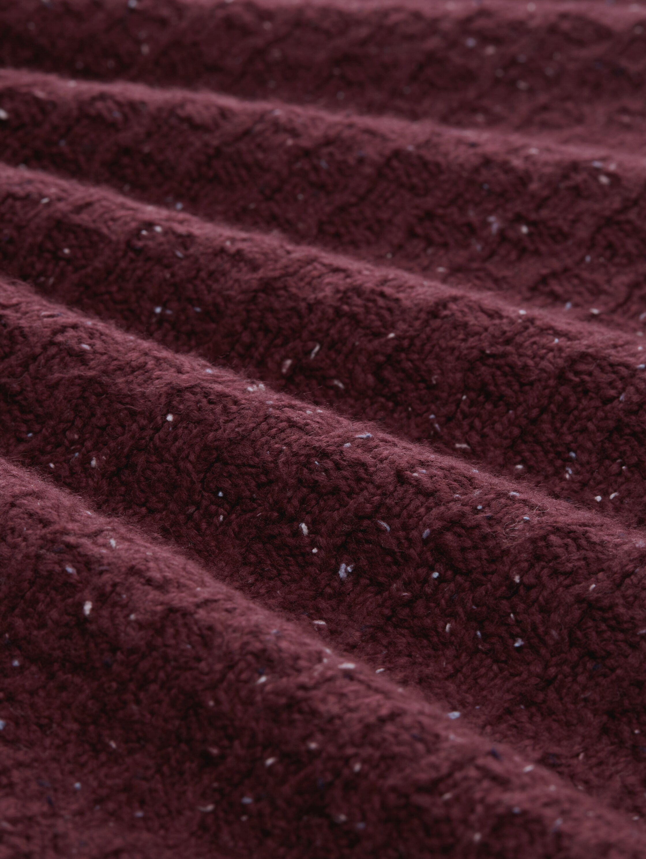 Regular Fit Strickpullover in Melange-Optik - gipsy_purple_multicolor_neps - 