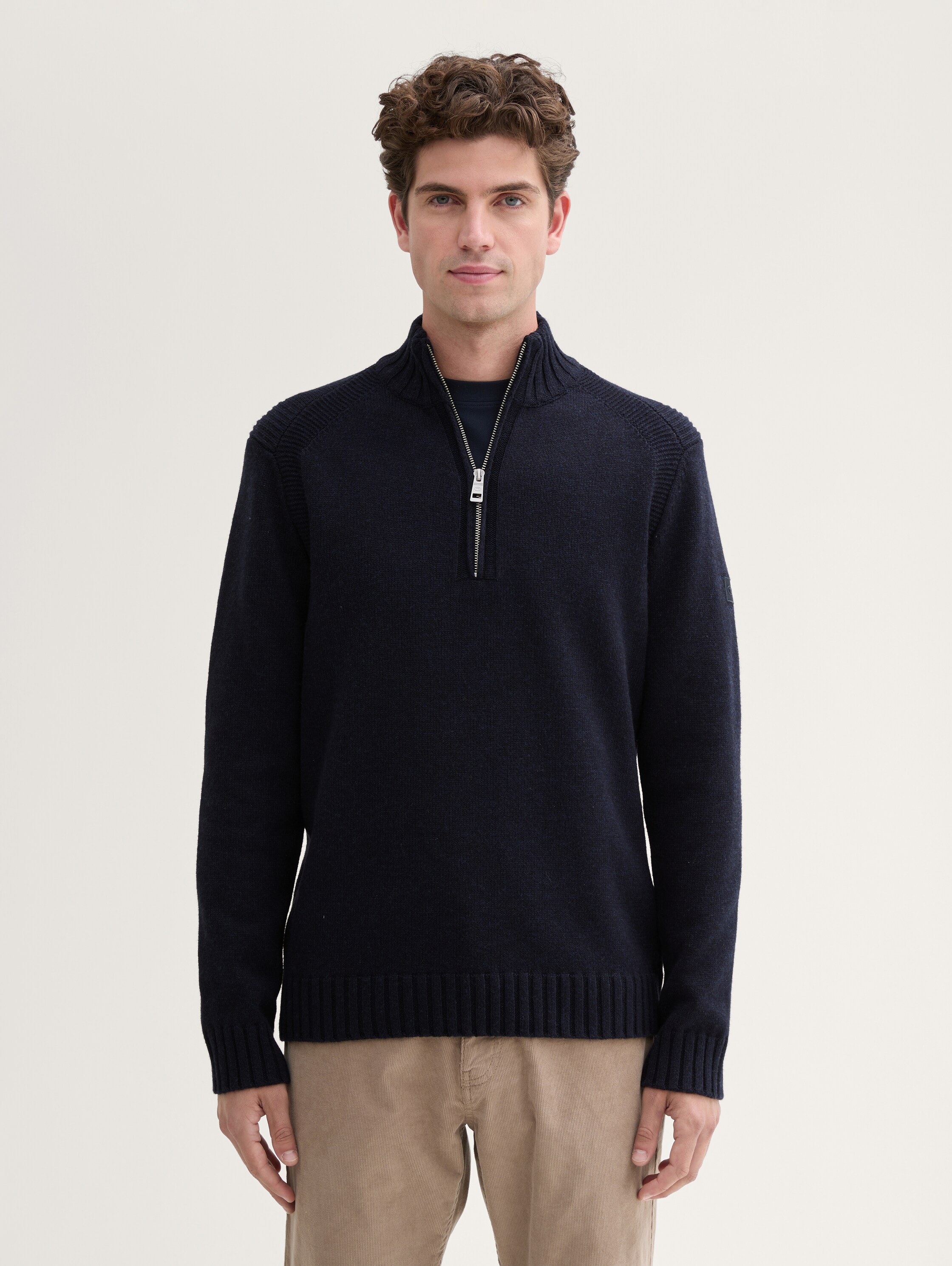 Troyer Pullover mit Ripp-Details - 2