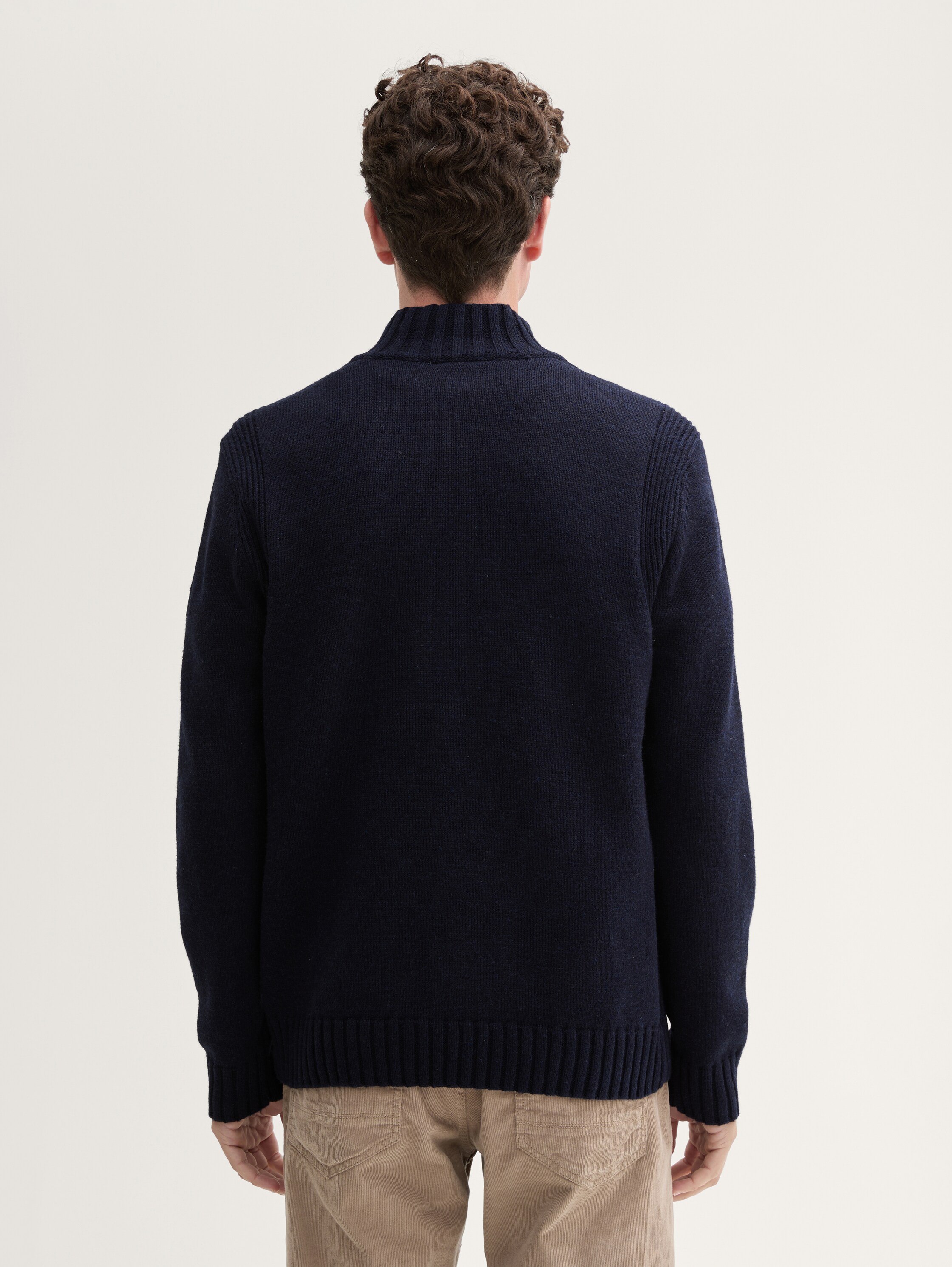 Troyer Pullover mit Ripp-Details - 3