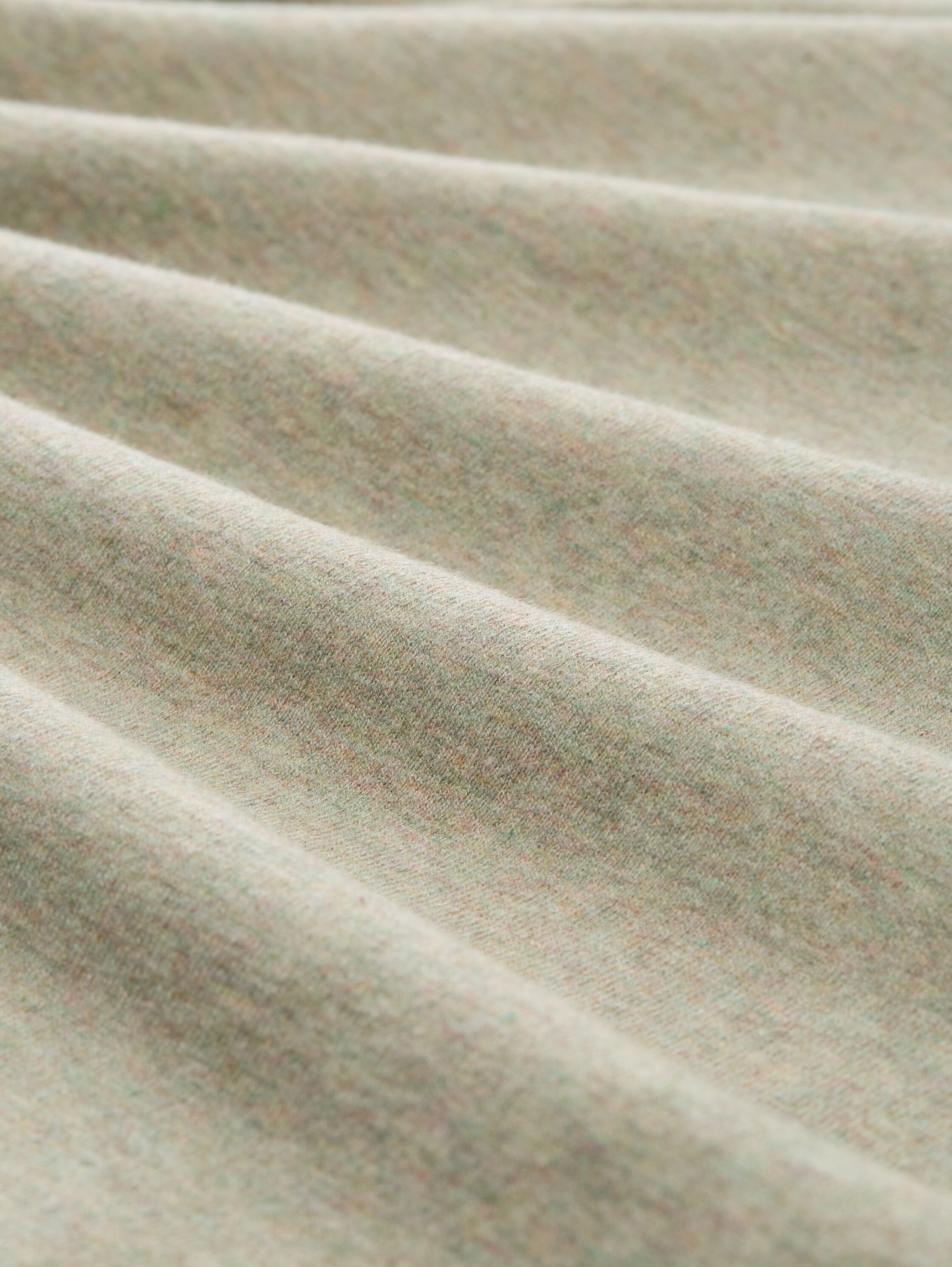 Troyer Strickpullover mit Logo-Badge - prairie_grass_green_melange - 