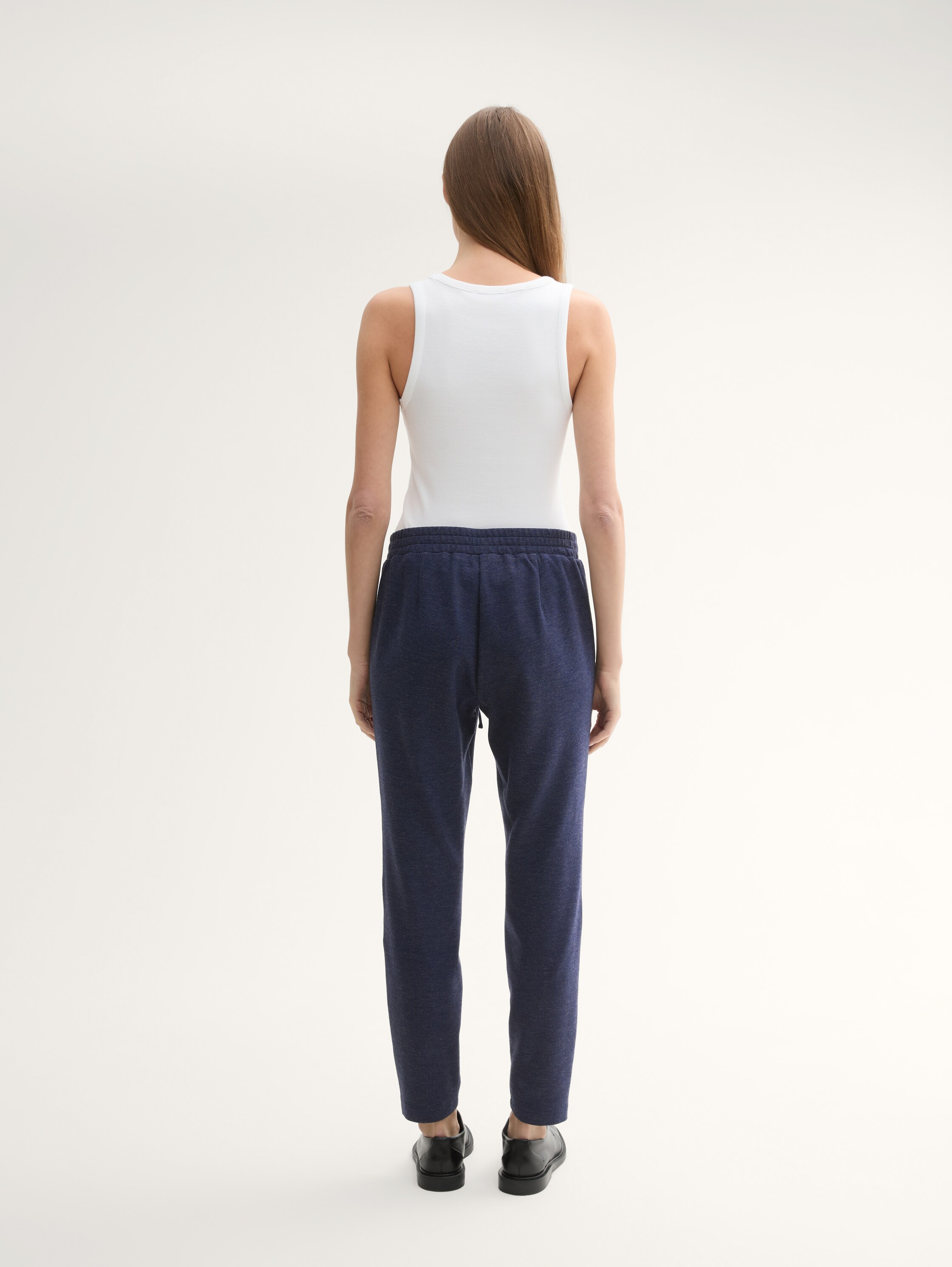 Loose Fit Hose - navy_twill_structure - 