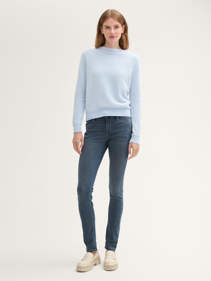 TTALEXA SLIM Jeans par Women, mid stone blue grey denim