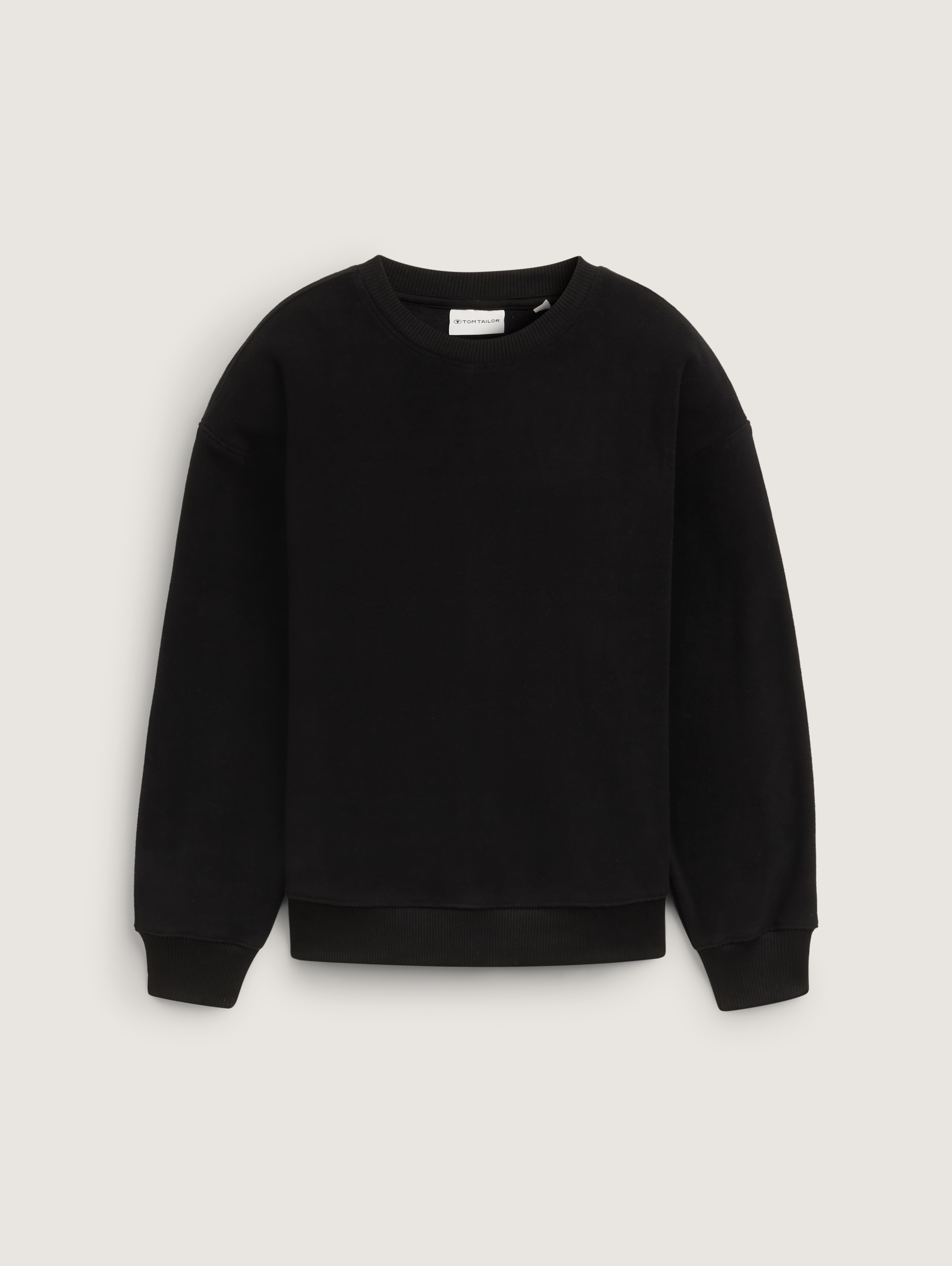 Oversized fleece sweatshirt by Tom Tailor