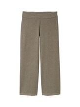 Selected, Cropped culotte trousers by Tom Tailor, brown