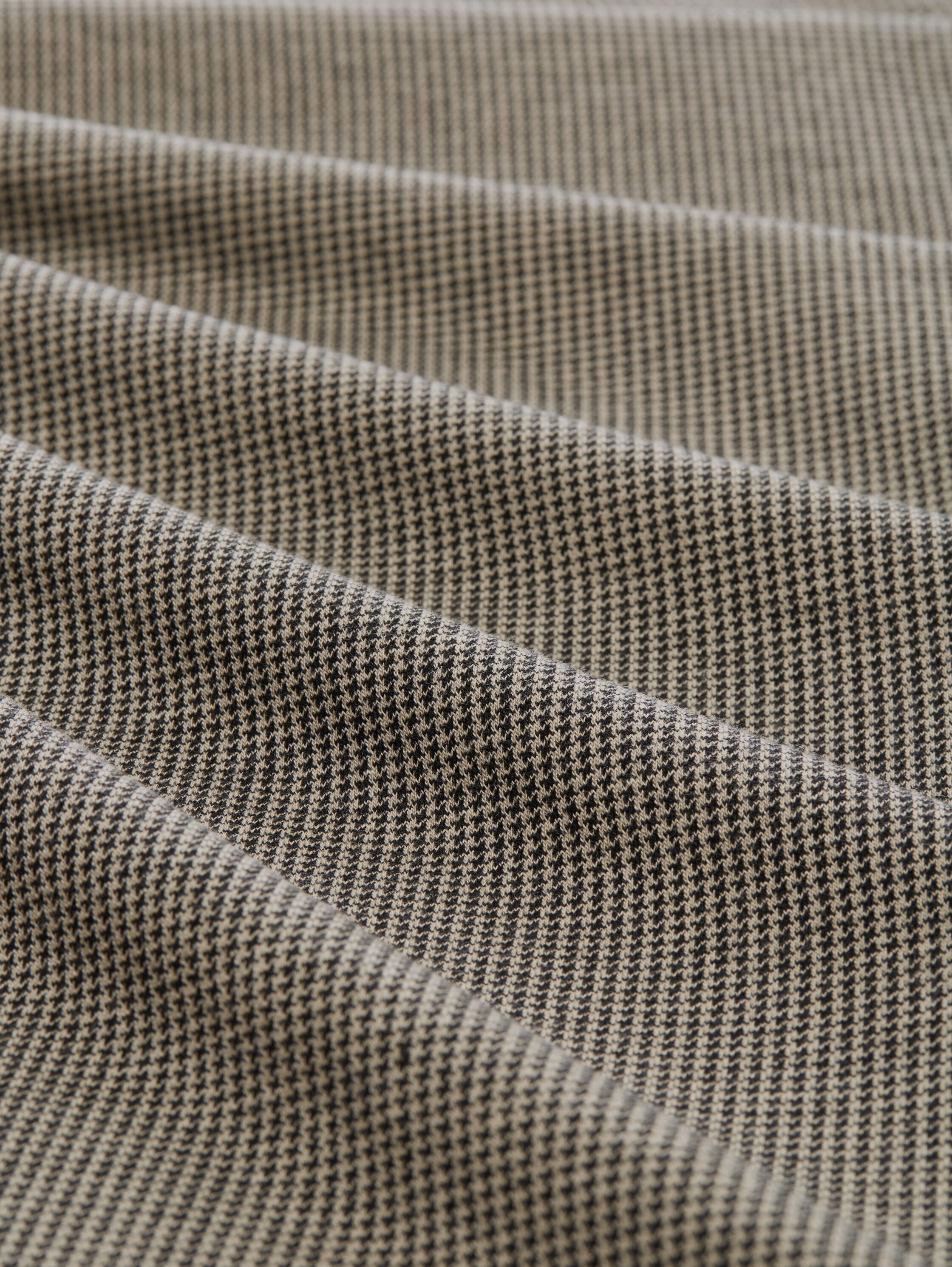 Cropped Culotte Hose - cargo_beige_mini_pepita - 