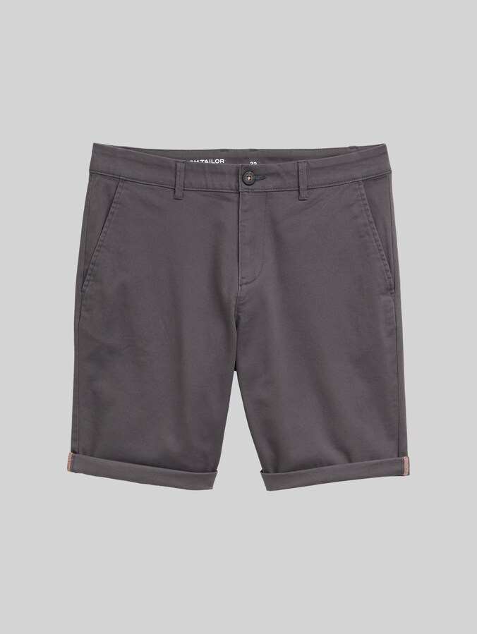 Slim Chino Shorts von Men, Tarmac Grey