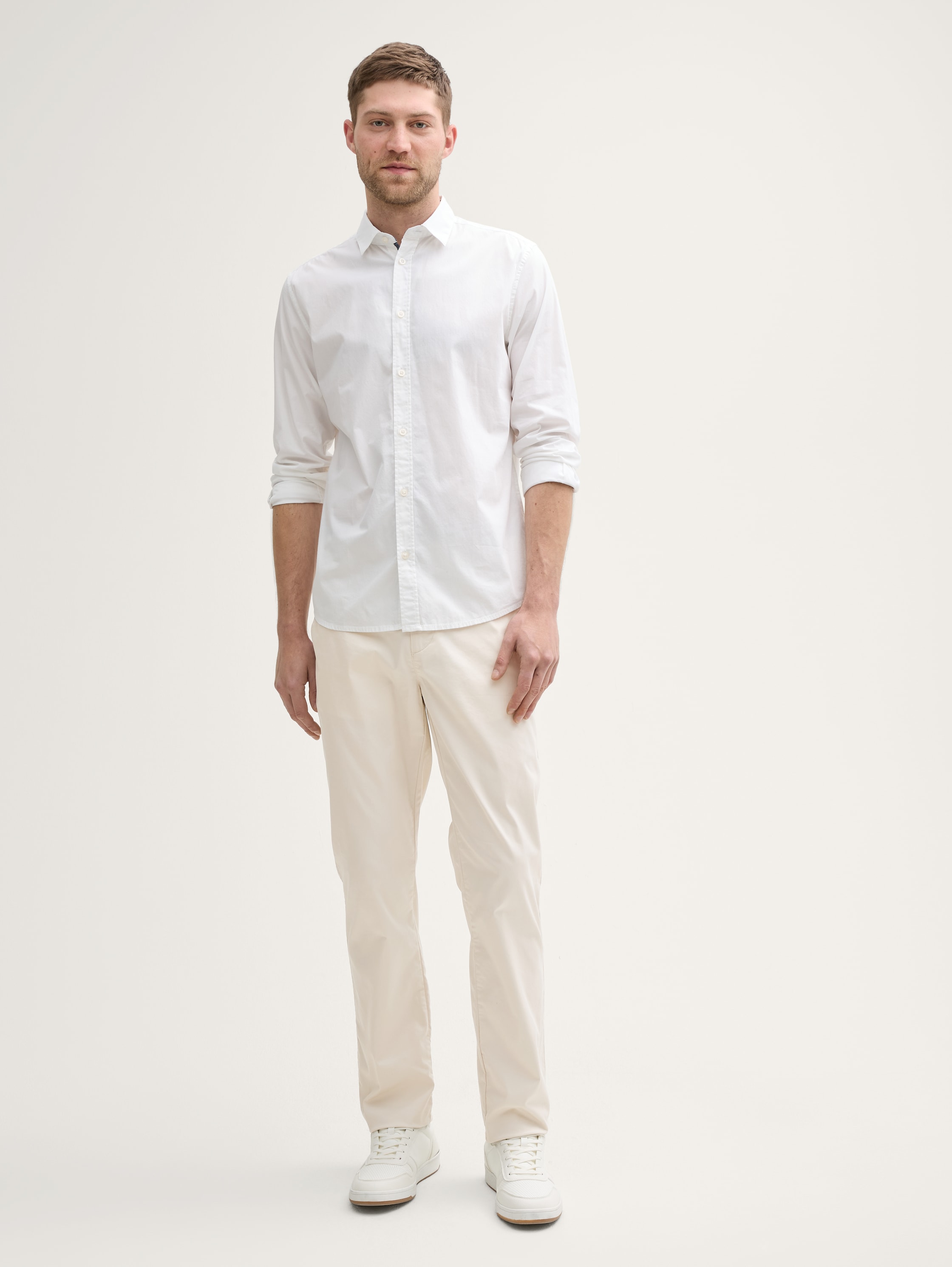 Ultralight Regular Fit Chino Hose - light_cashew_beige_1 - 